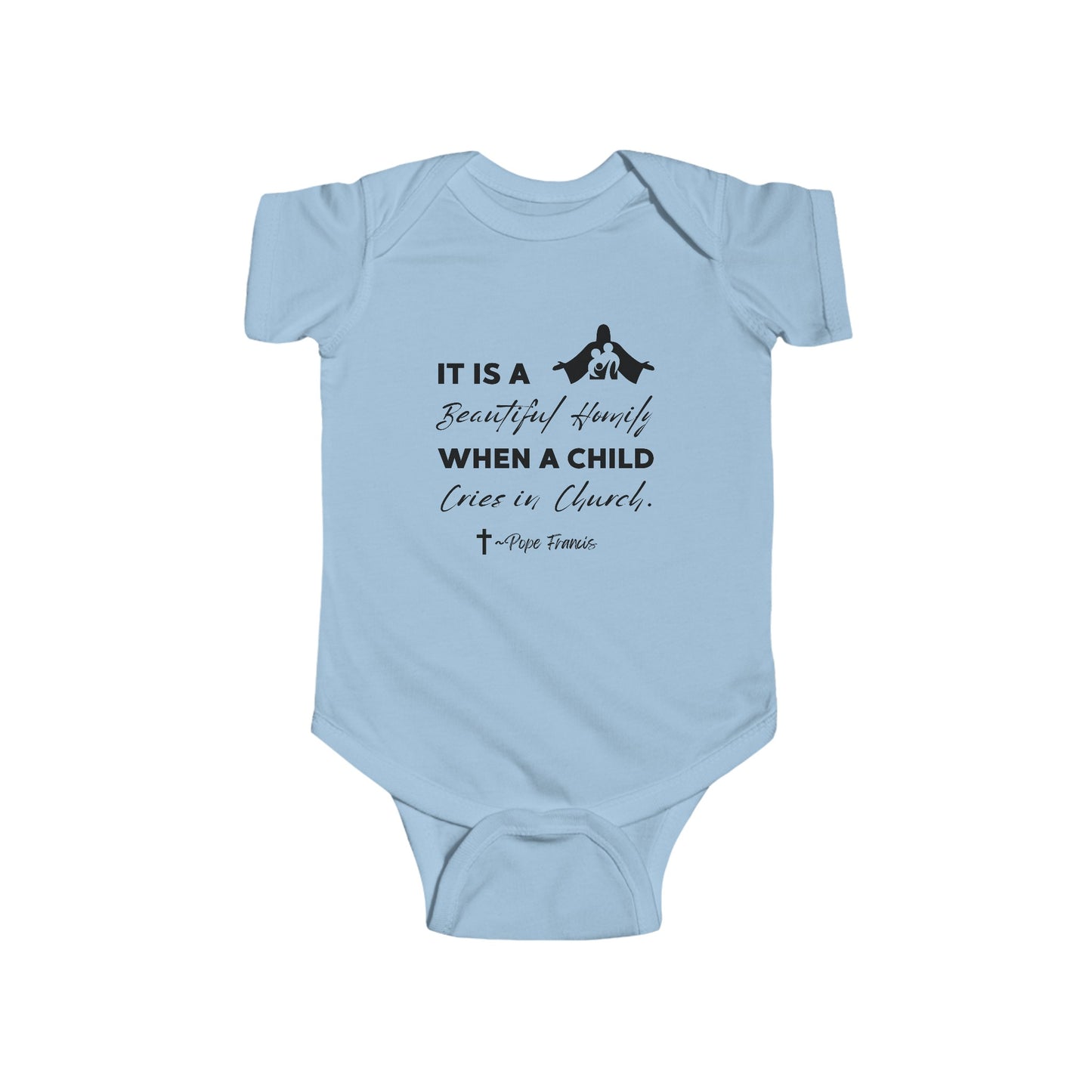 Beautiful When a Child Cries in Church | Boy & Girl Bodysuit
