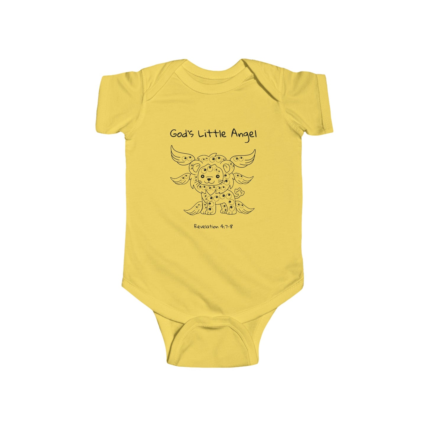 God's Little Angel-Lion | Boy & Girl Bodysuit