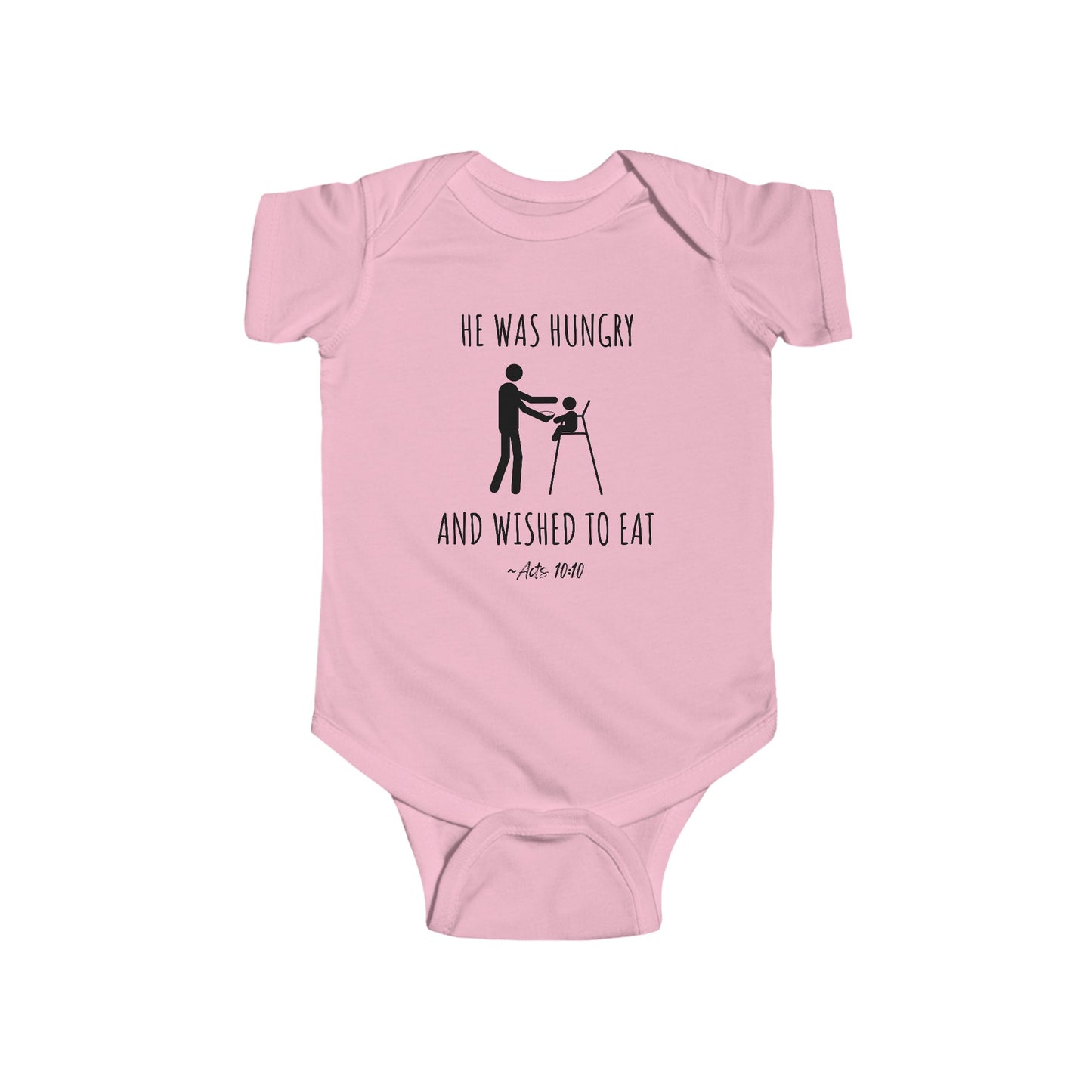 He Was Hungry and Wished to Eat | Boy & Girl Bodysuit