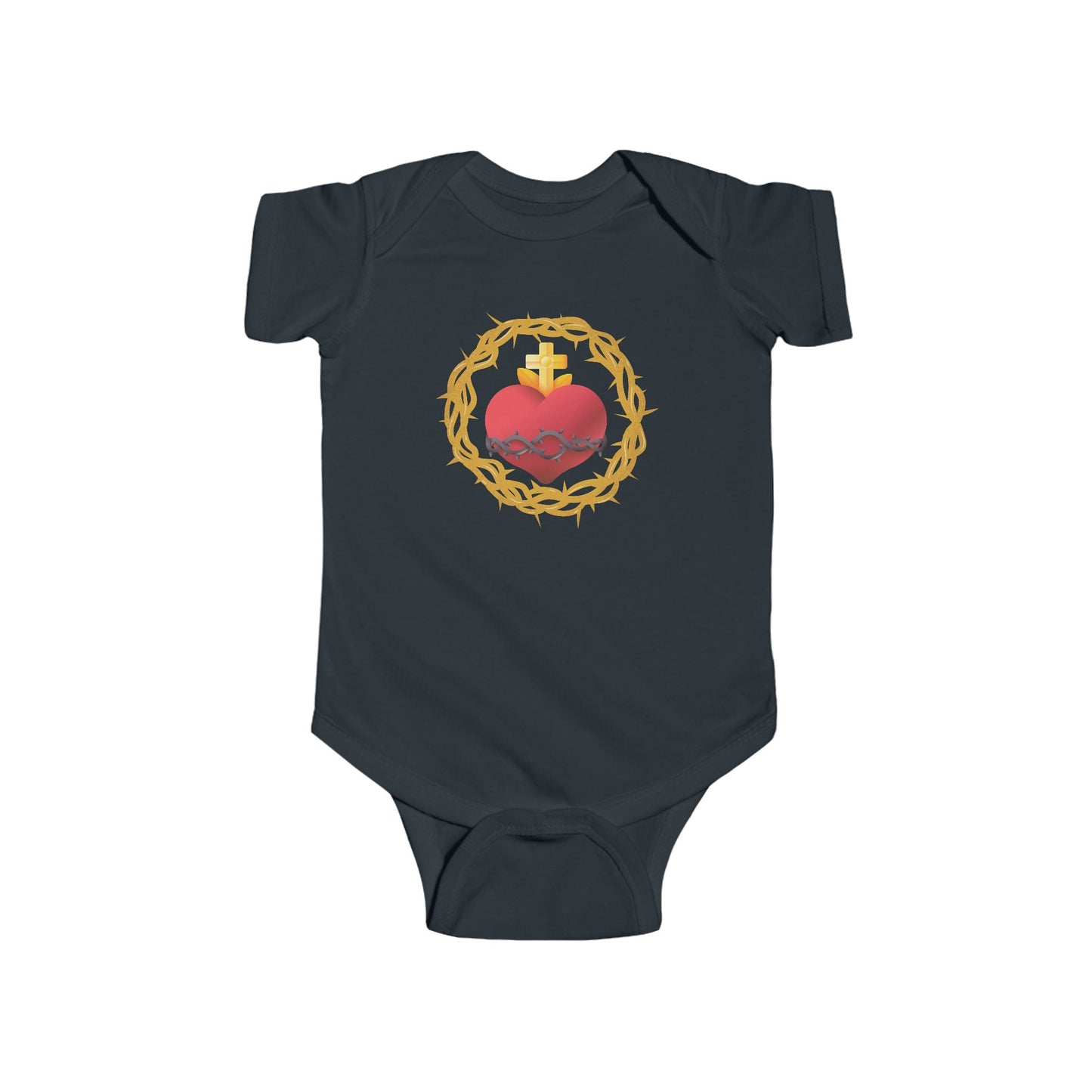 Sacred Heart of Jesus | Boy & Girl Bodysuit