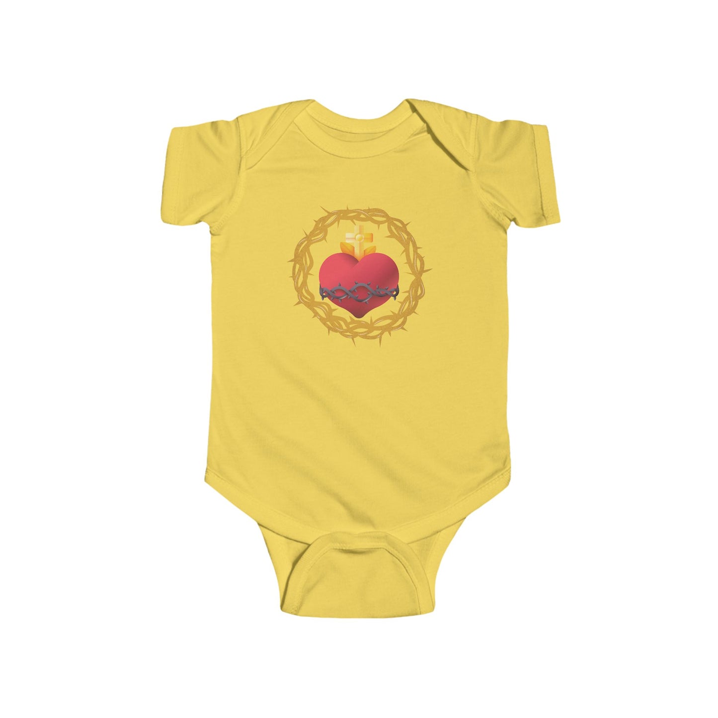 Sacred Heart of Jesus | Boy & Girl Bodysuit
