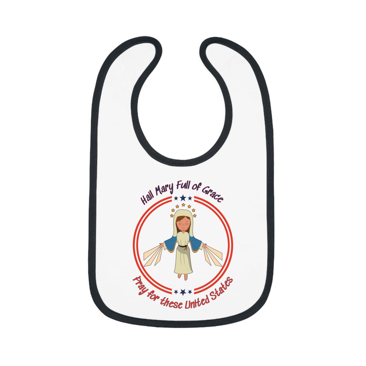 Immaculate Conception - Patroness of the USA | Boy & Girl Bib
