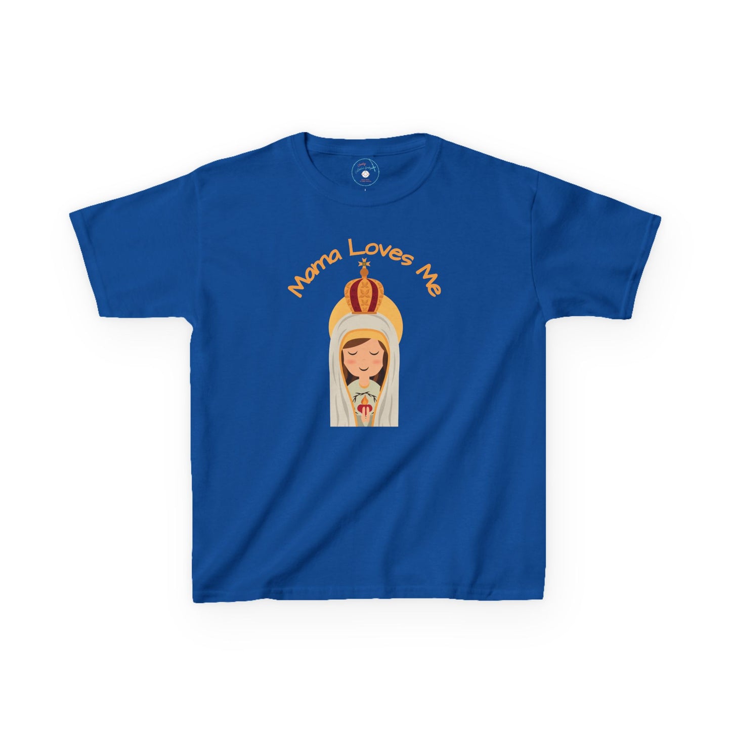 Mama Loves Me—Our Lady of Fatima | Big Kids Tee