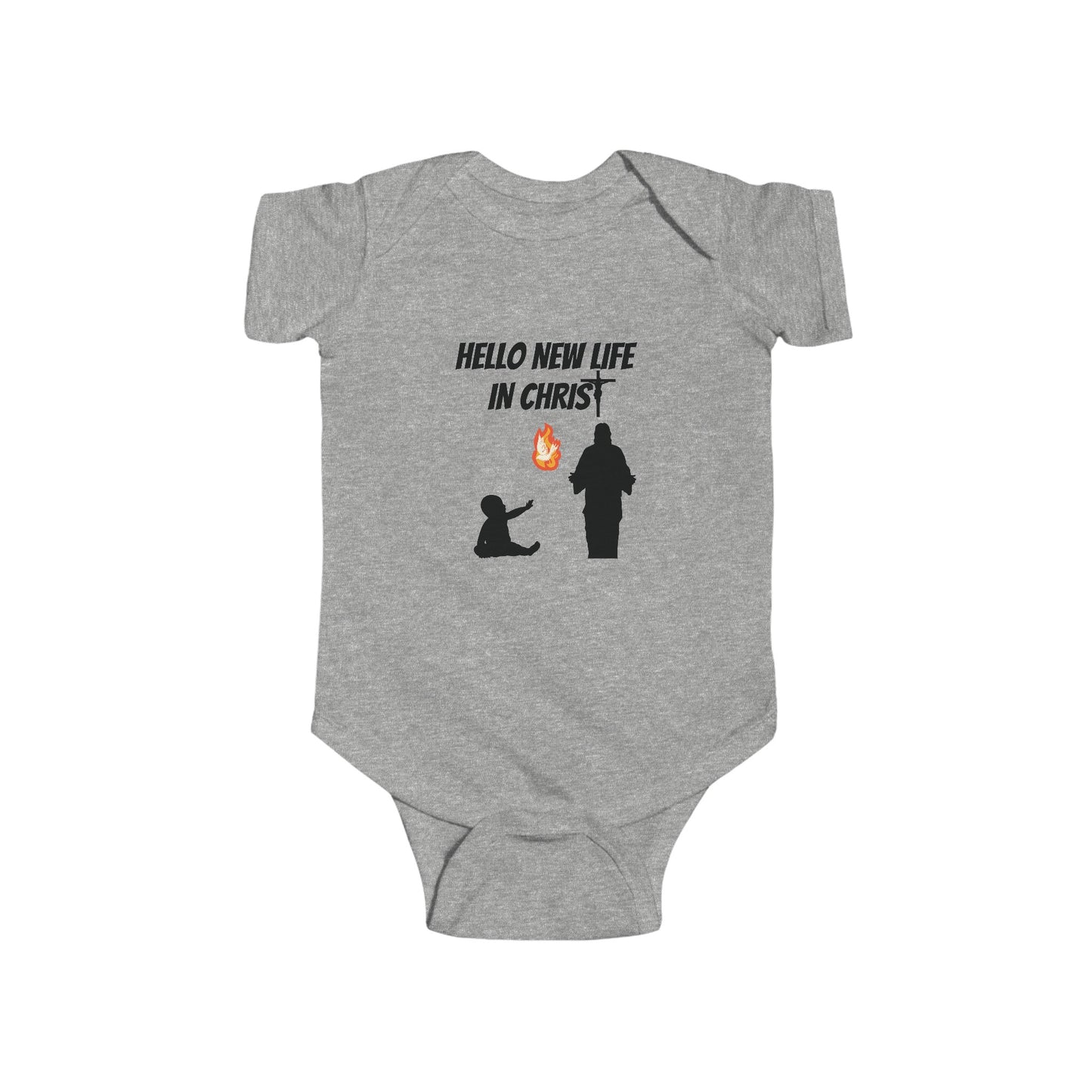 Hello New Life in Christ - Baptism | Boy & Girl Bodysuit