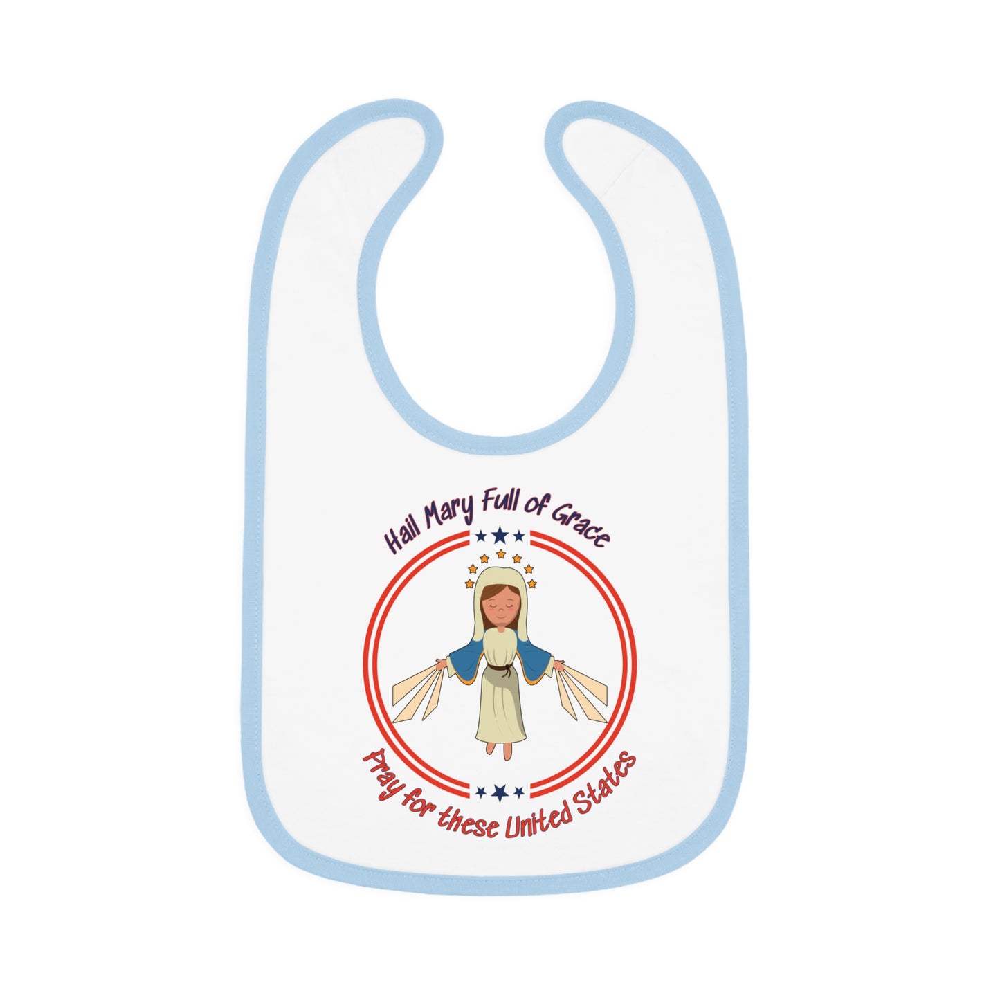 Immaculate Conception - Patroness of the USA | Boy & Girl Bib
