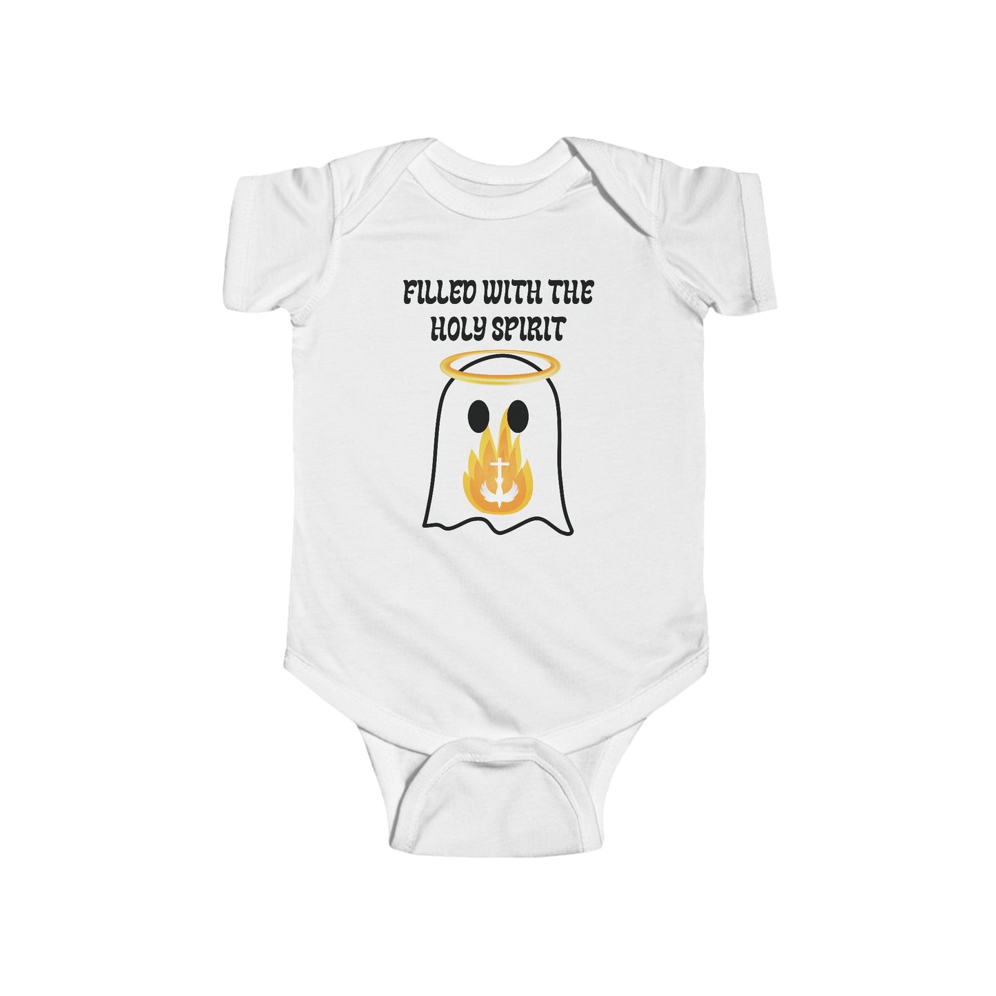 Filled With the Holy Spirit - Baptism | Boy & Girl Bodysuit