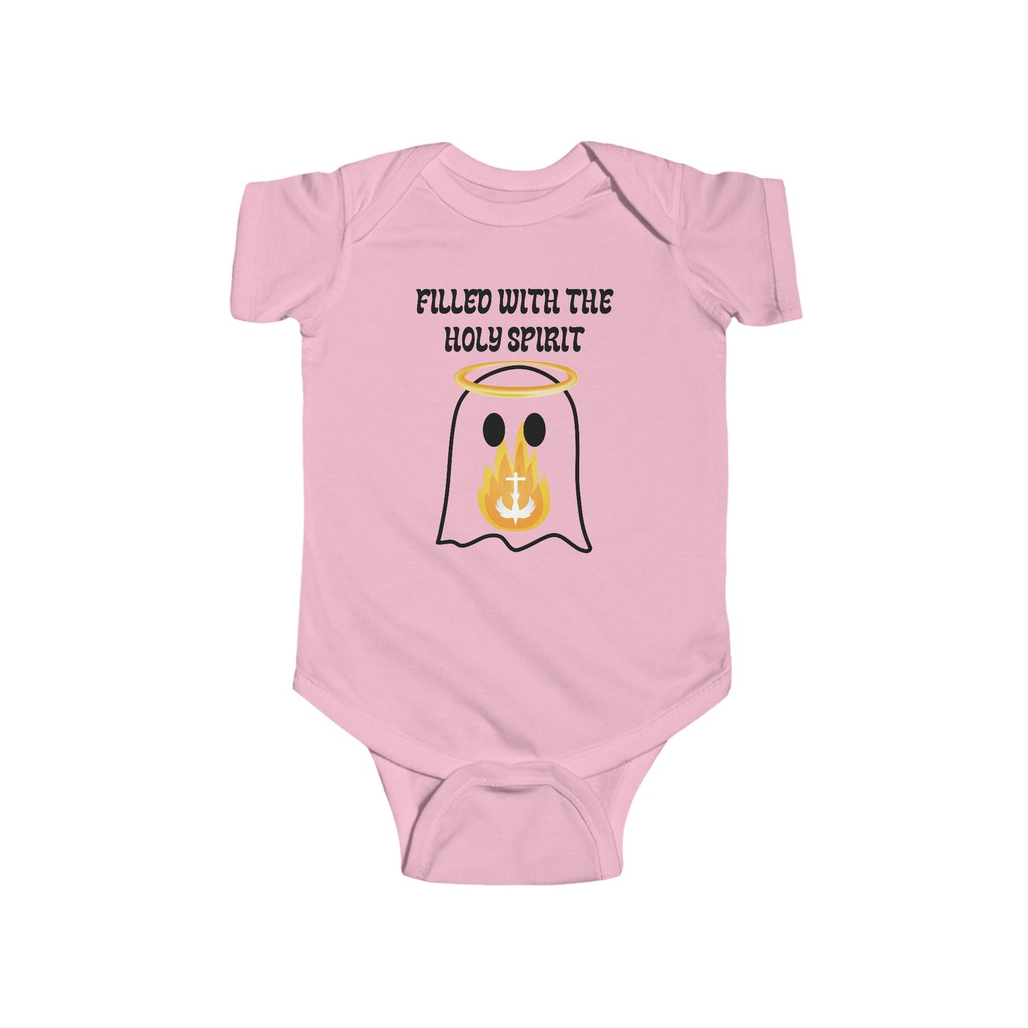 Filled With the Holy Spirit - Baptism | Boy & Girl Bodysuit