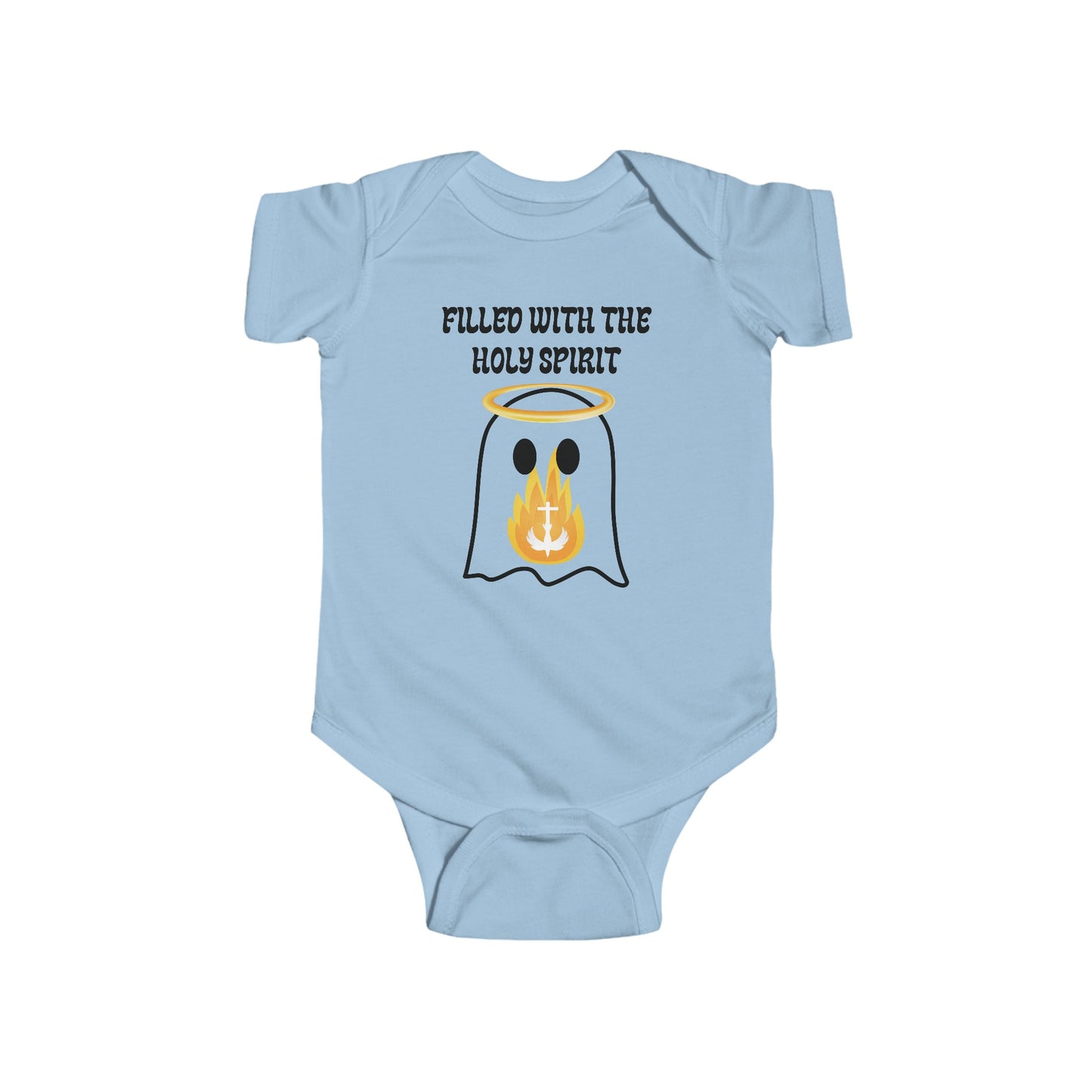 Filled With the Holy Spirit - Baptism | Boy & Girl Bodysuit