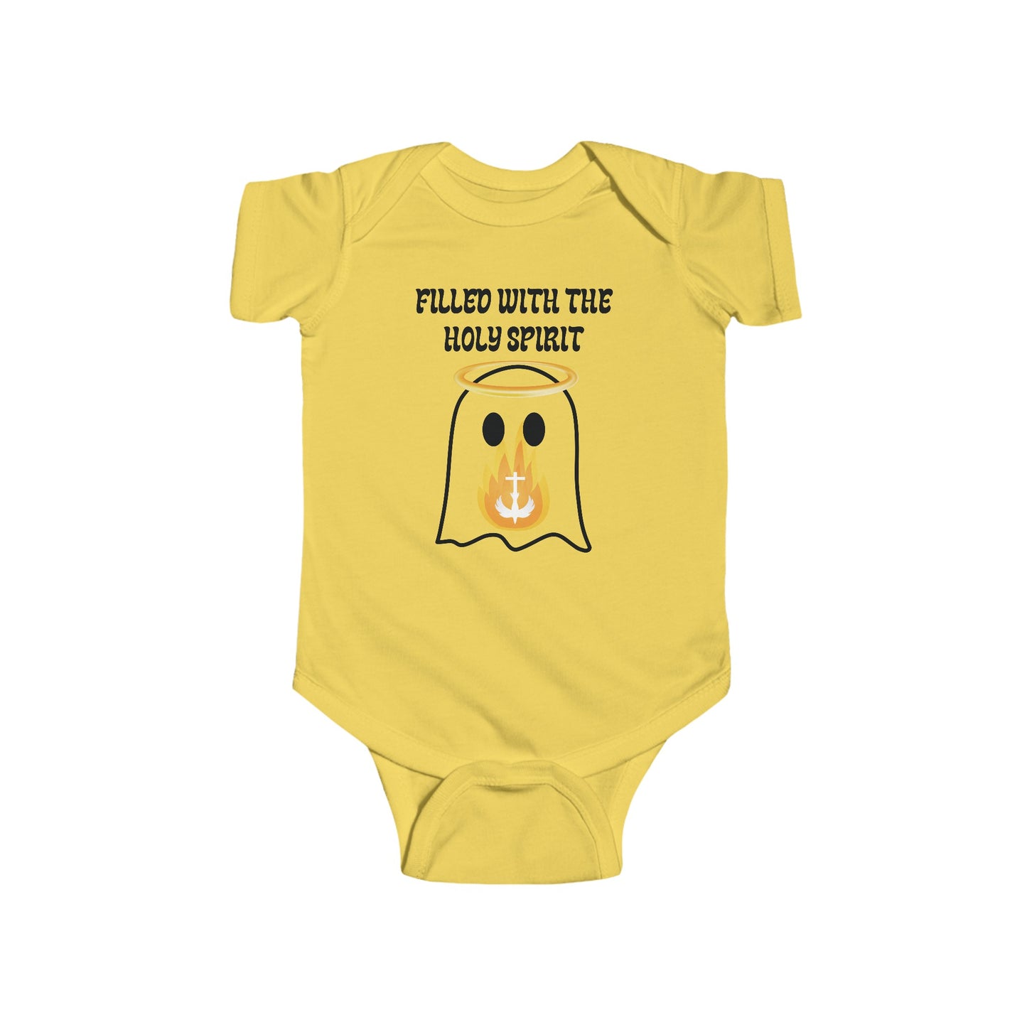 Filled With the Holy Spirit - Baptism | Boy & Girl Bodysuit