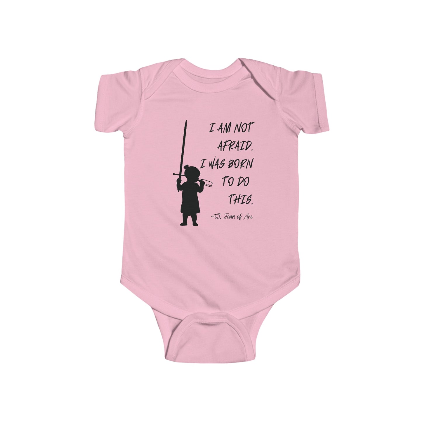 St. Joan of Arc | I Am Not Afraid | Boy & Girl Bodysuit
