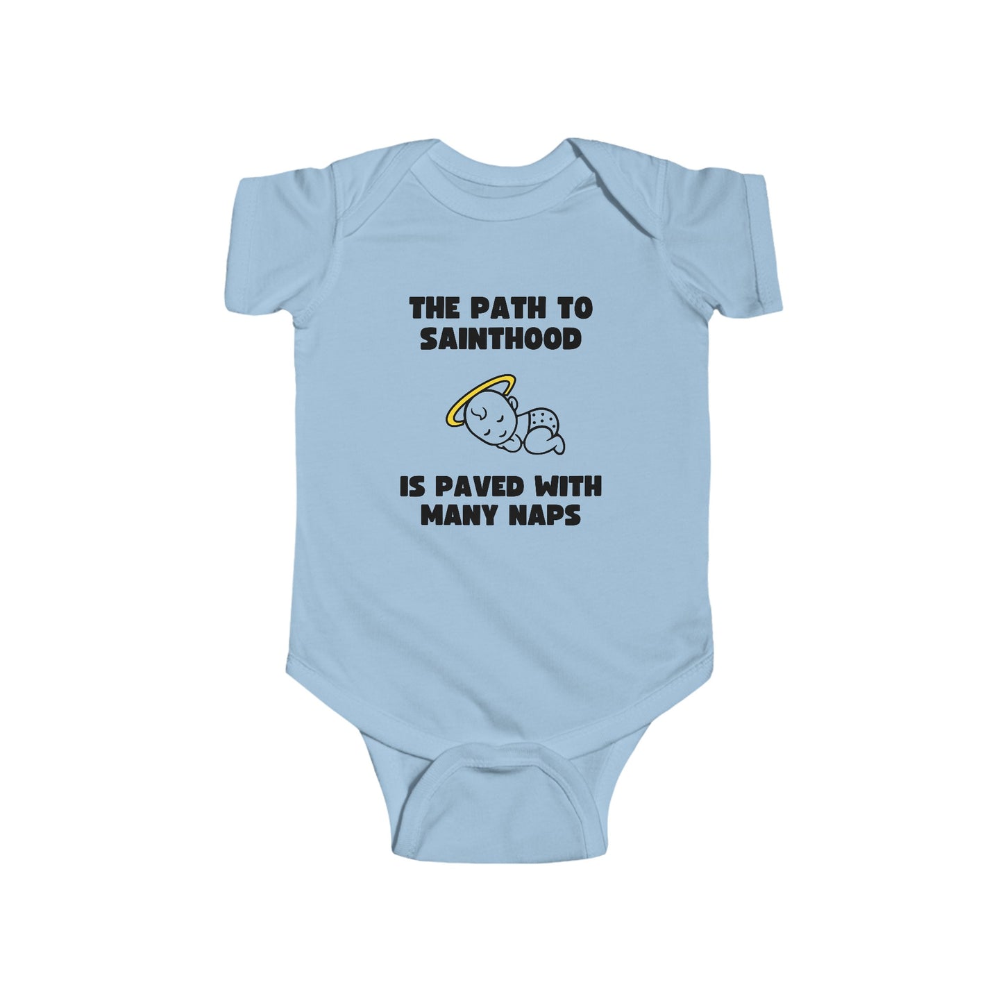 The Path to Sainthood Is Paved With Many Naps | Boy & Girl Bodysuit