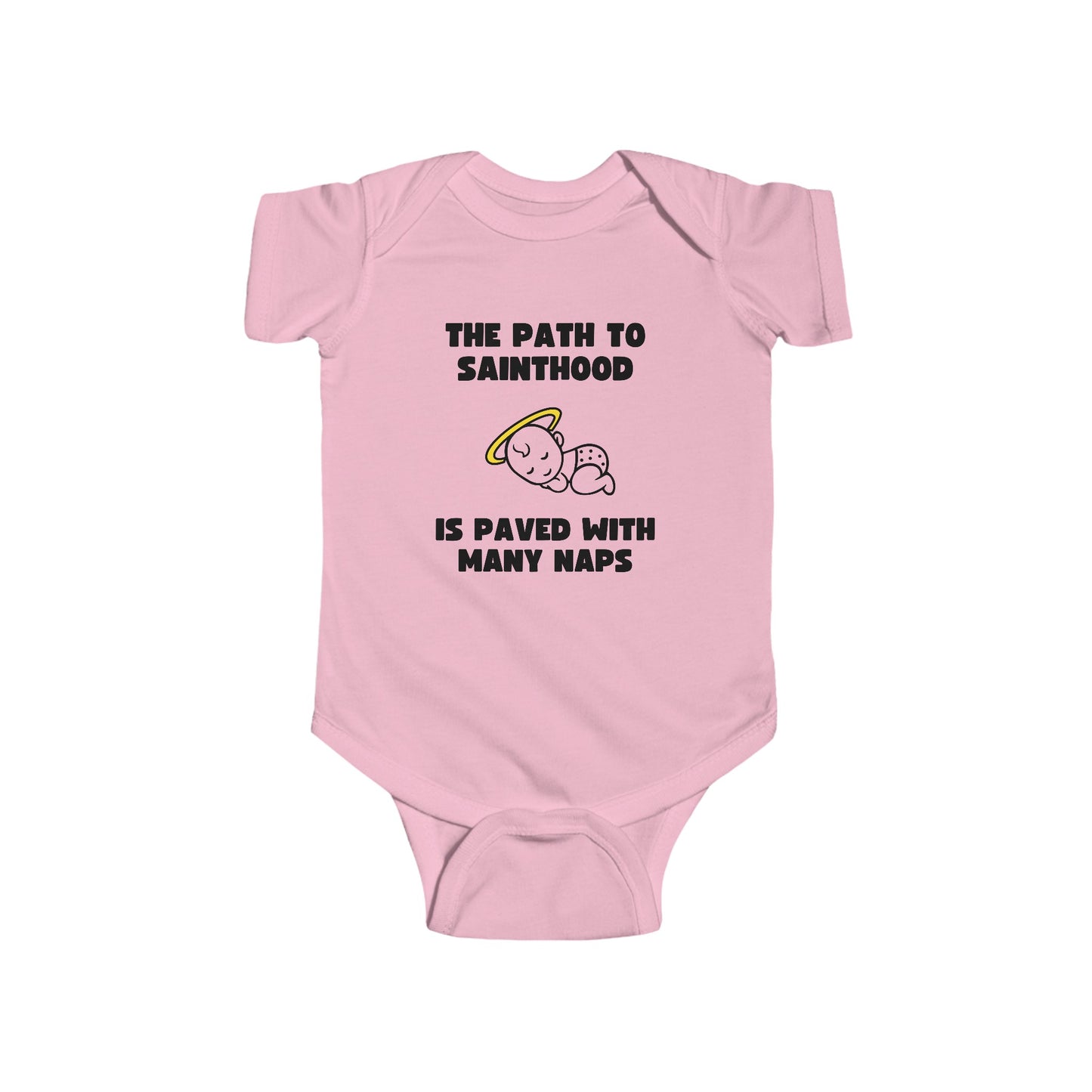 The Path to Sainthood Is Paved With Many Naps | Boy & Girl Bodysuit