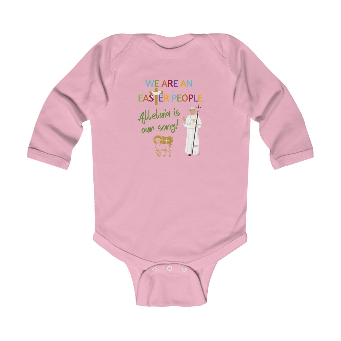 We Are an Easter People | Boy & Girl Long Sleeve Bodysuit