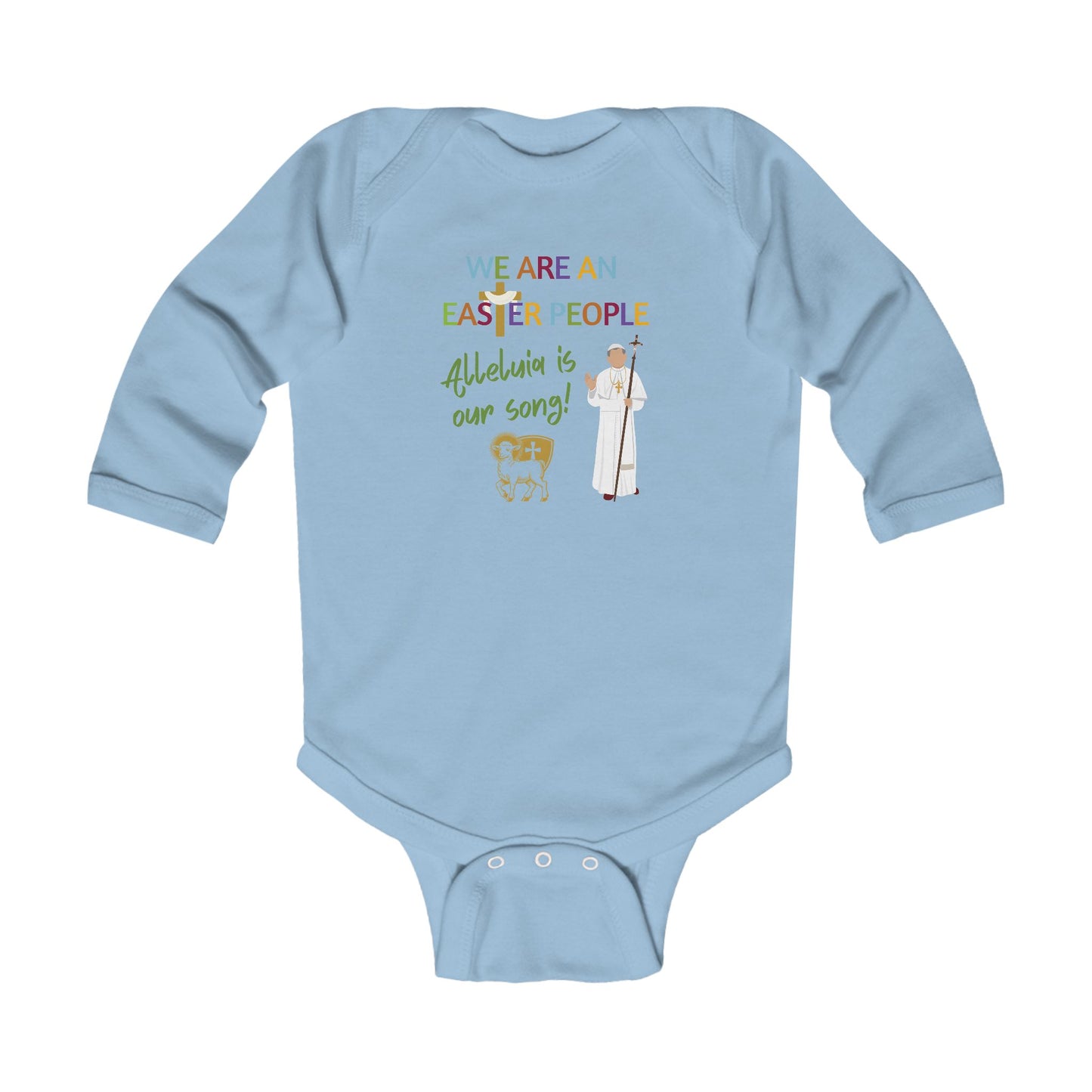 We Are an Easter People | Boy & Girl Long Sleeve Bodysuit