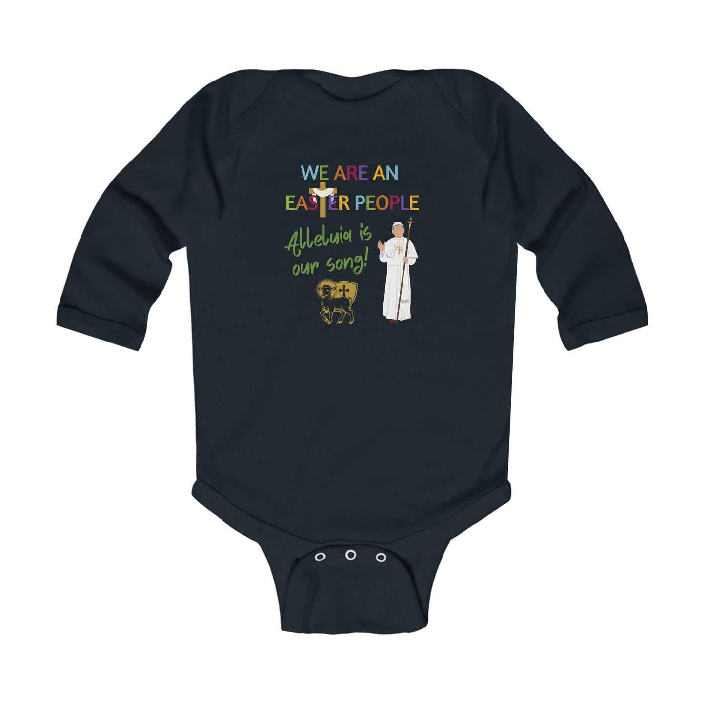 We Are an Easter People | Boy & Girl Long Sleeve Bodysuit