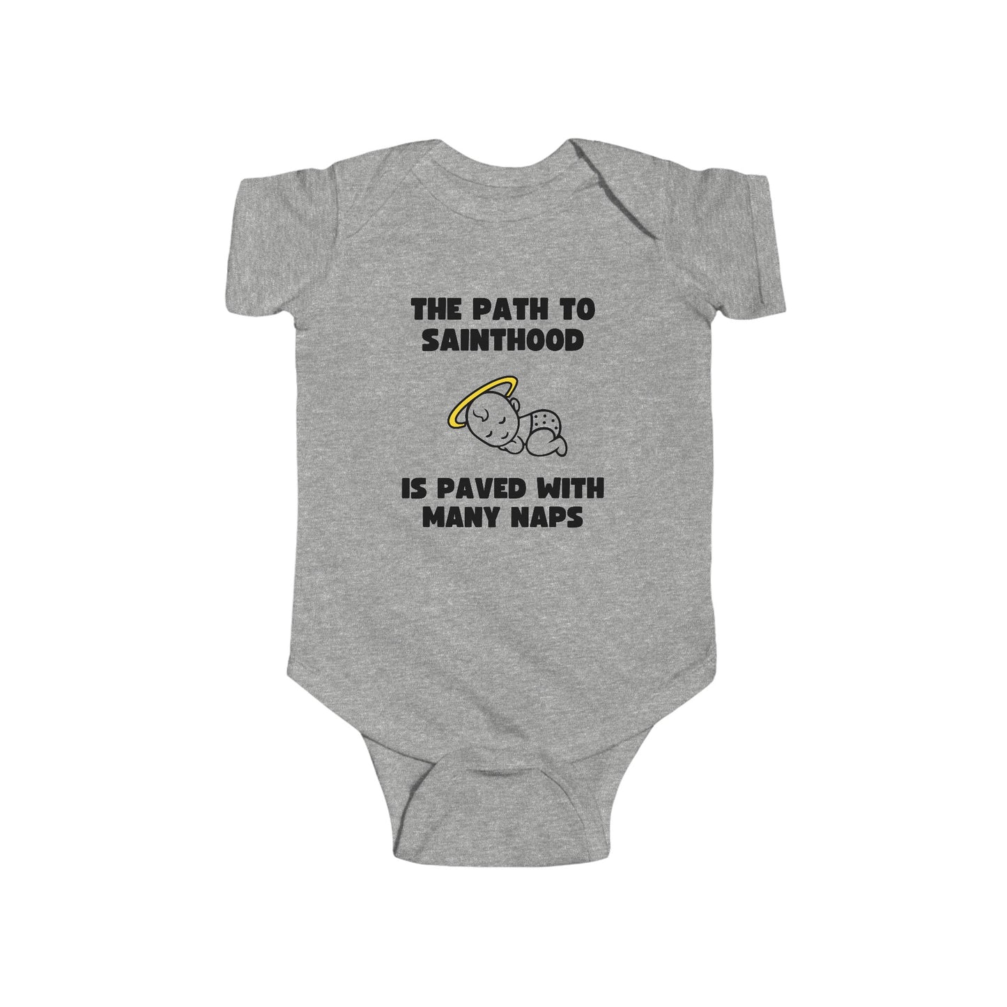 The Path to Sainthood Is Paved With Many Naps | Boy & Girl Bodysuit