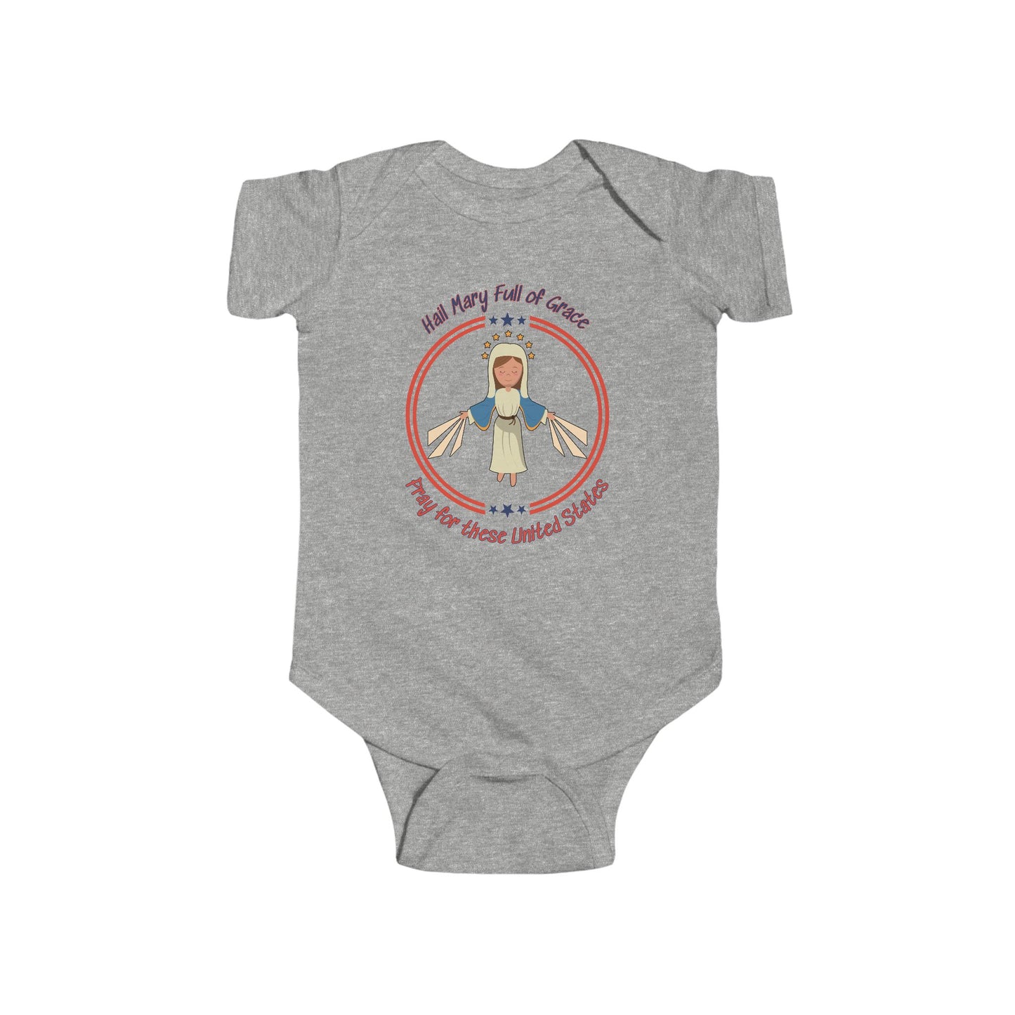 Immaculate Conception - Patroness of the USA | Boy & Girl Bodysuit