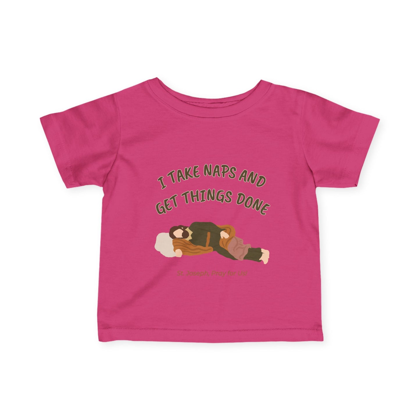St. Joseph - Take Naps | Baby Tee