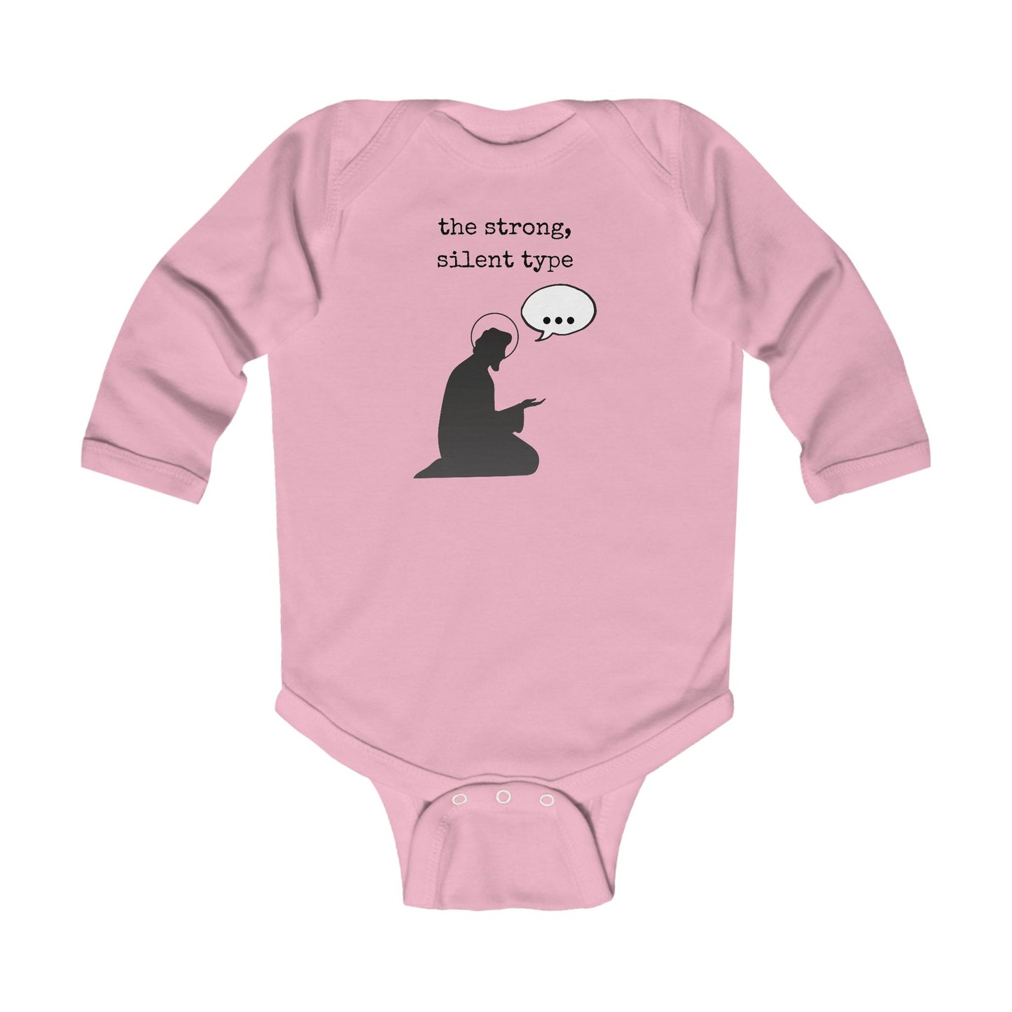 St. Joseph - Strong Silent Type | Boy & Girl Long Sleeve Bodysuit