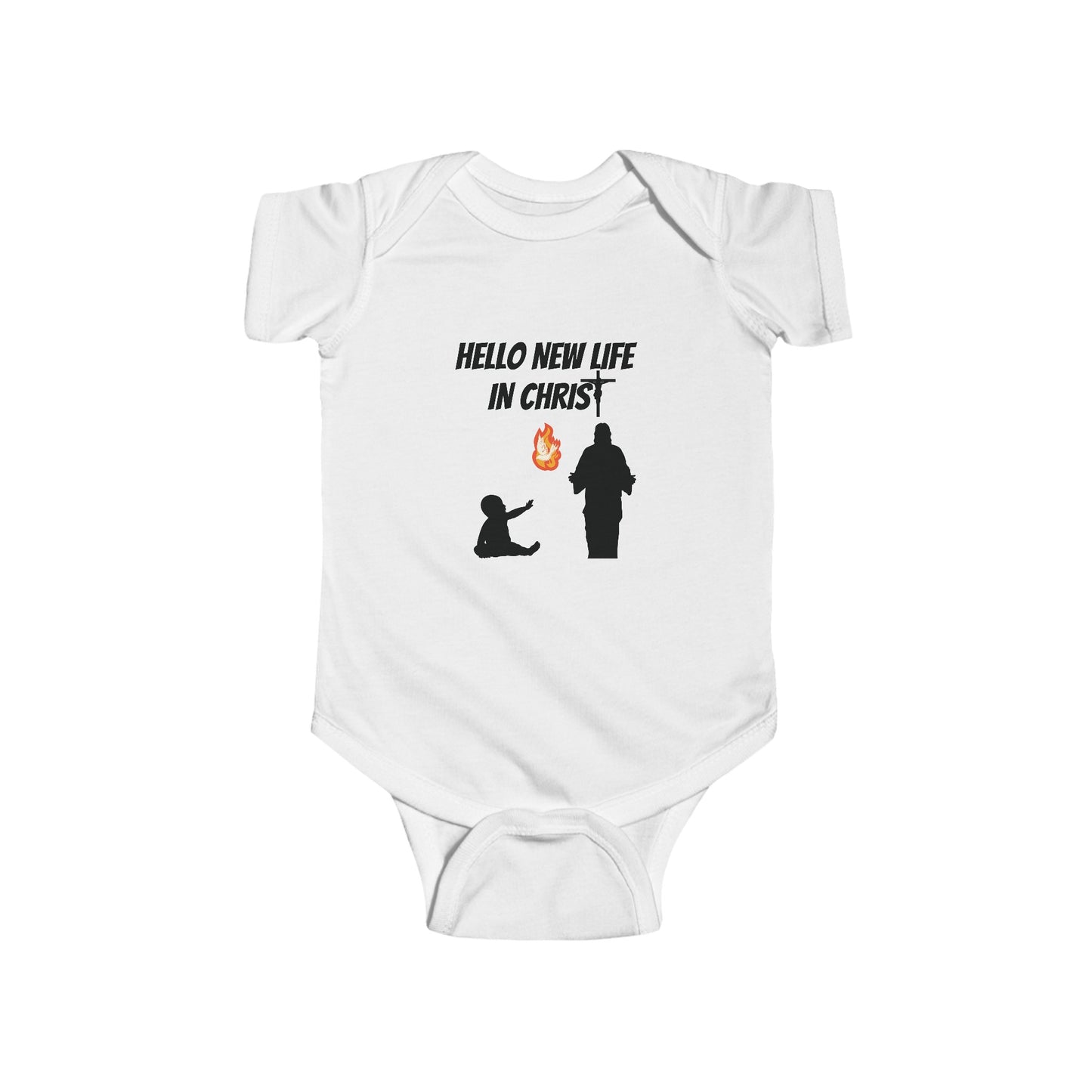 Hello New Life in Christ - Baptism | Boy & Girl Bodysuit