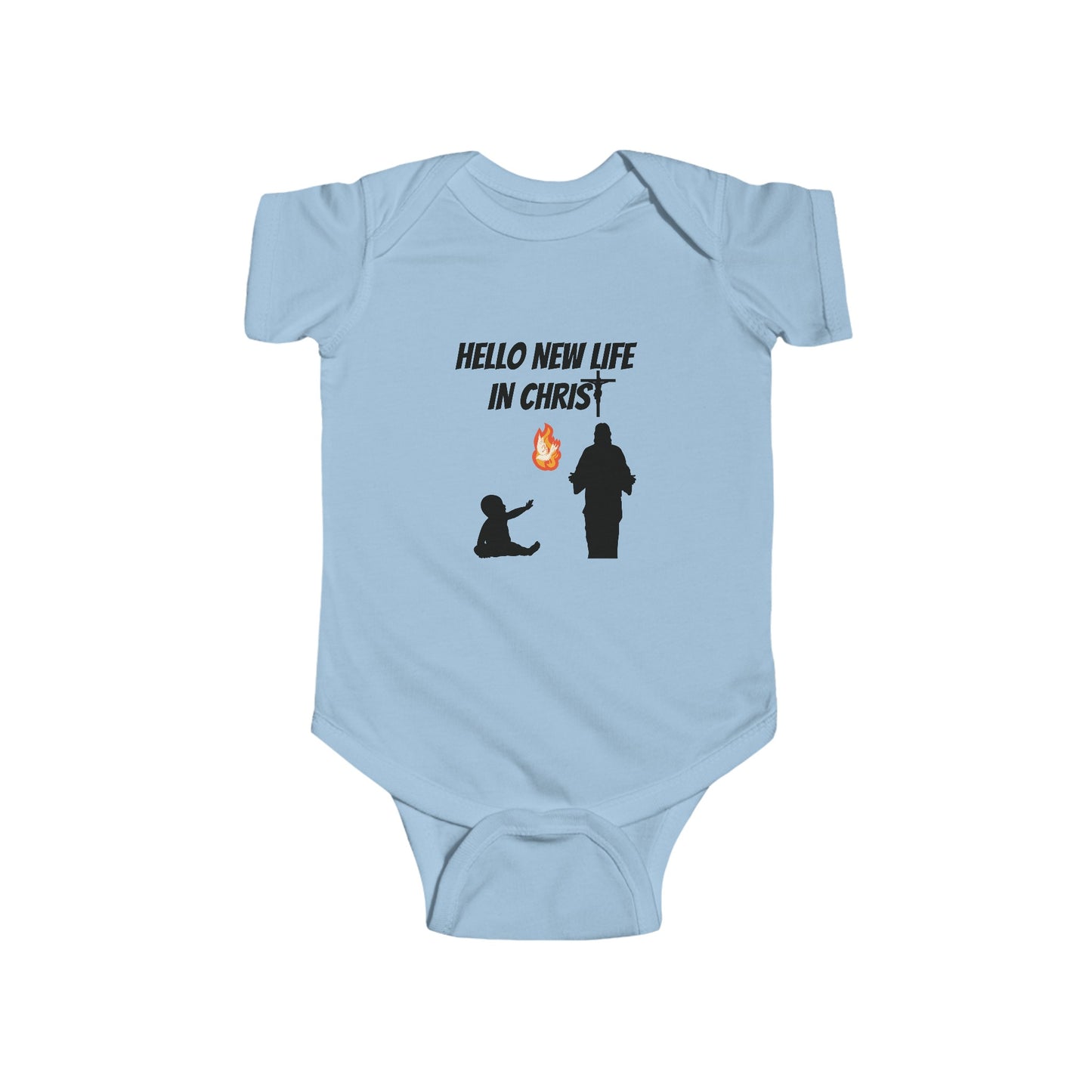 Hello New Life in Christ - Baptism | Boy & Girl Bodysuit