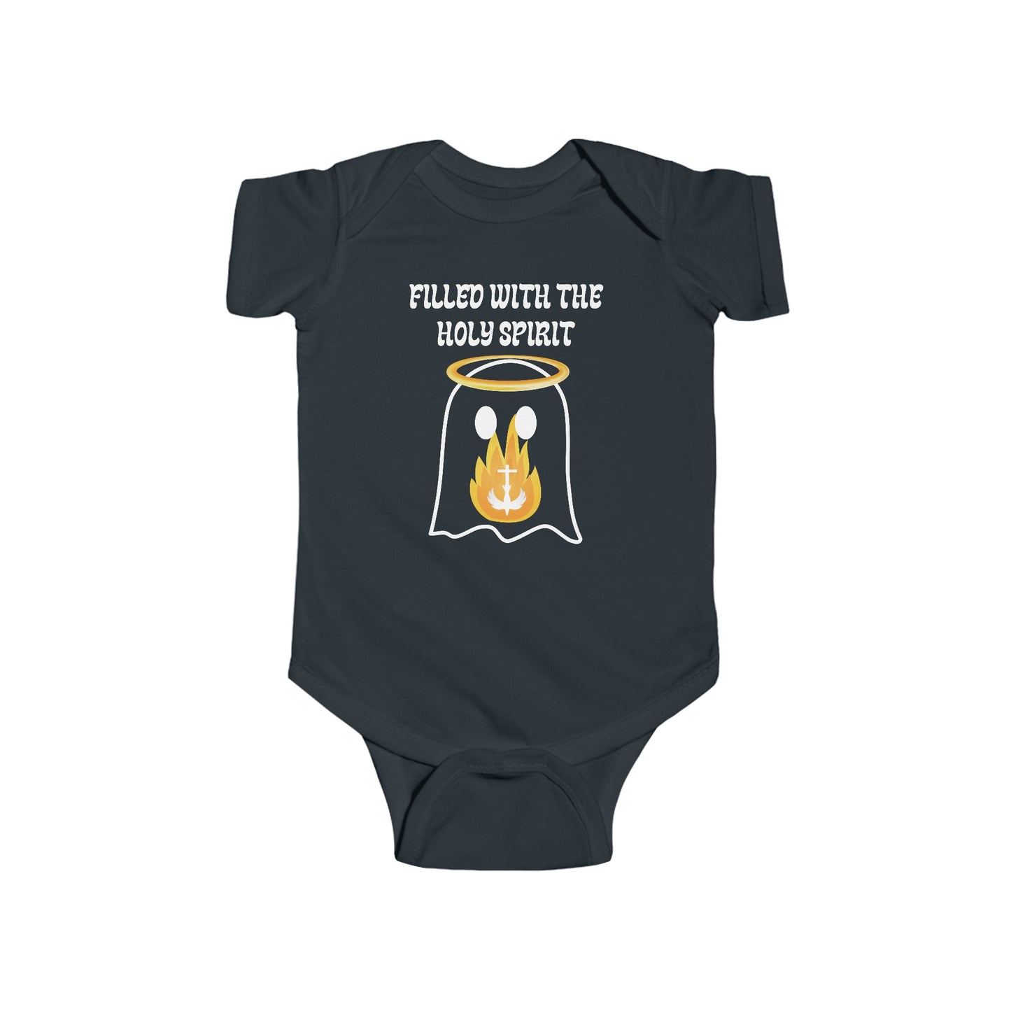 Filled With the Holy Spirit - Baptism | Boy & Girl Bodysuit