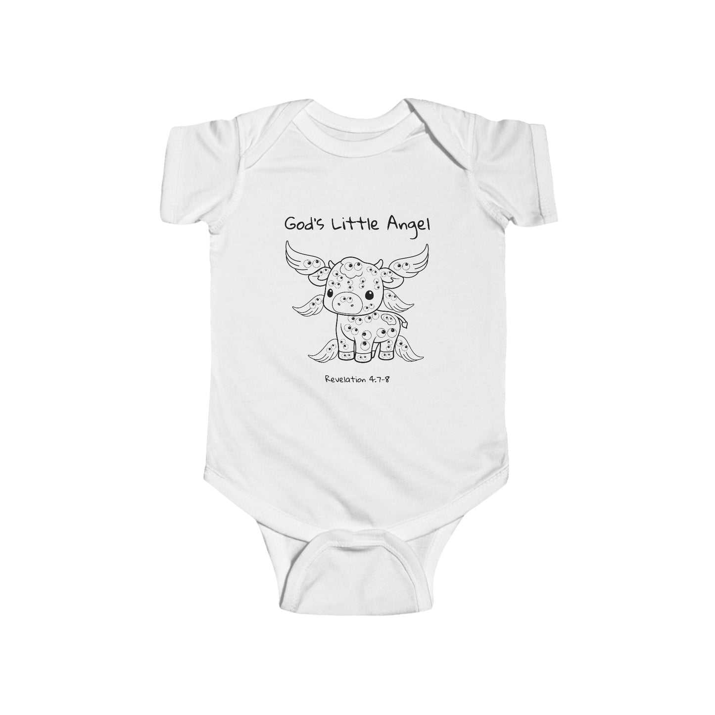 God's Little Angel-Cow | Boy & Girl Bodysuit