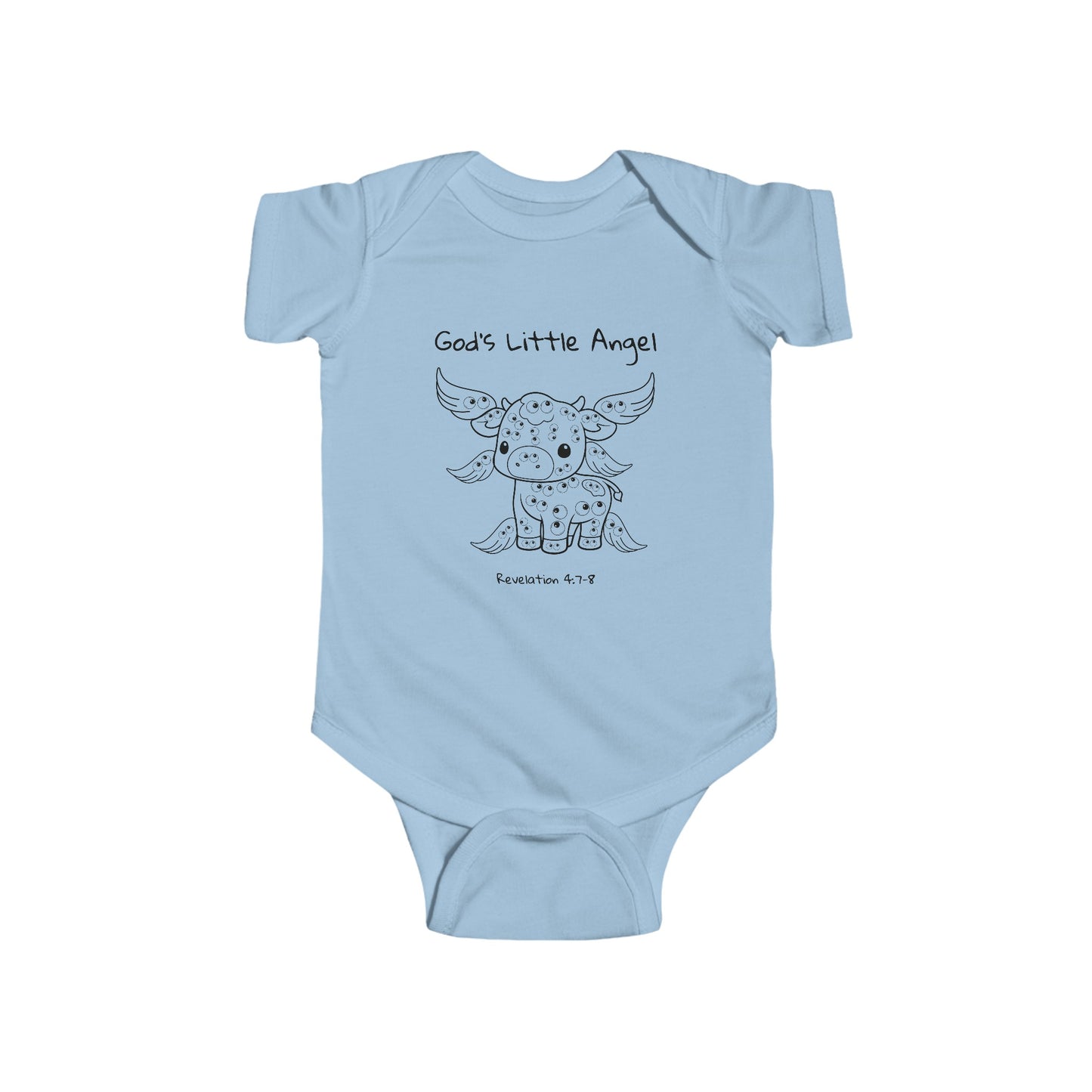 God's Little Angel-Cow | Boy & Girl Bodysuit