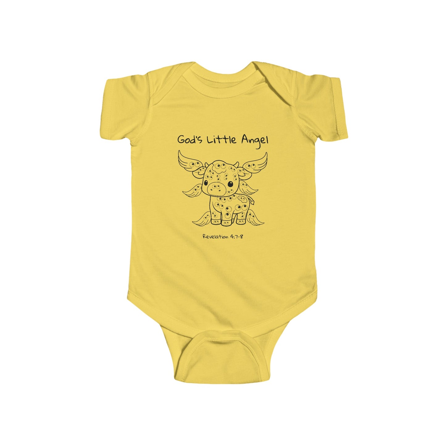 God's Little Angel-Cow | Boy & Girl Bodysuit