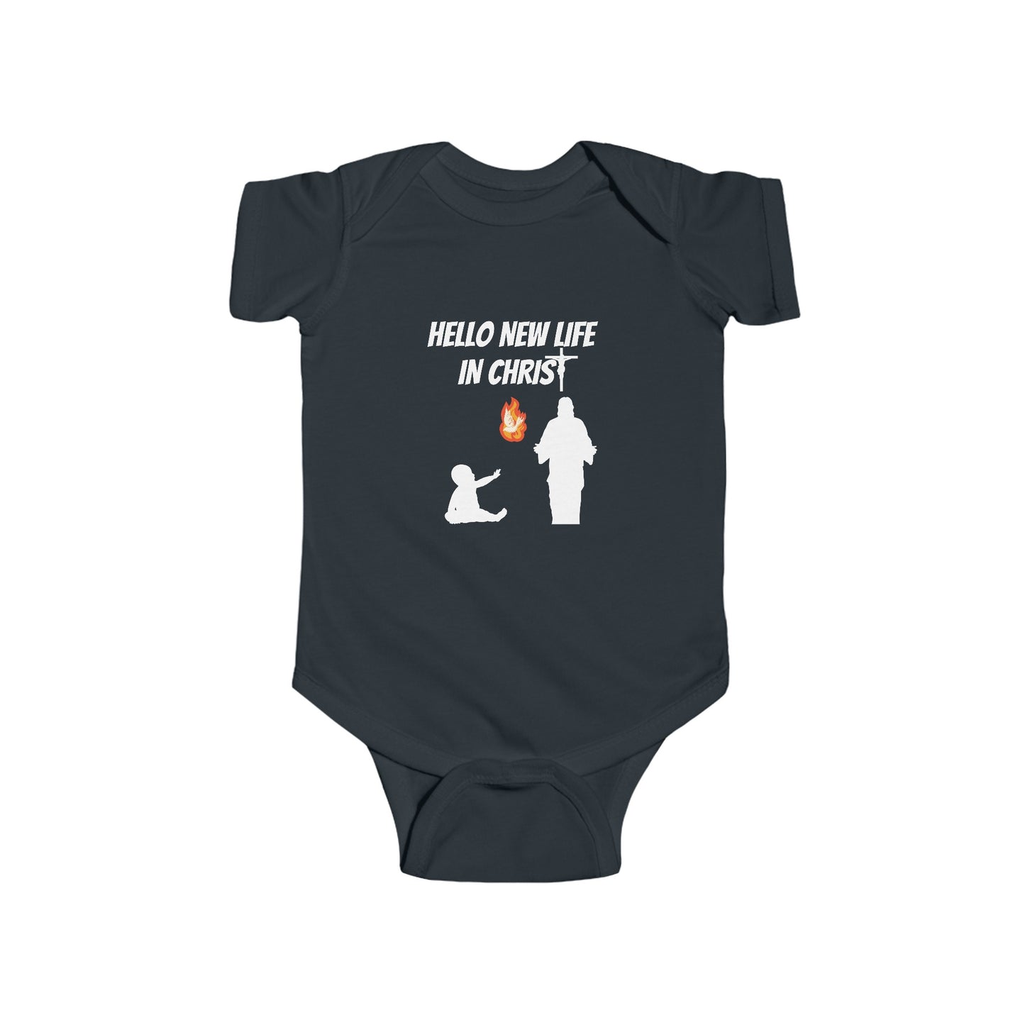 Hello New Life in Christ - Baptism | Boy & Girl Bodysuit