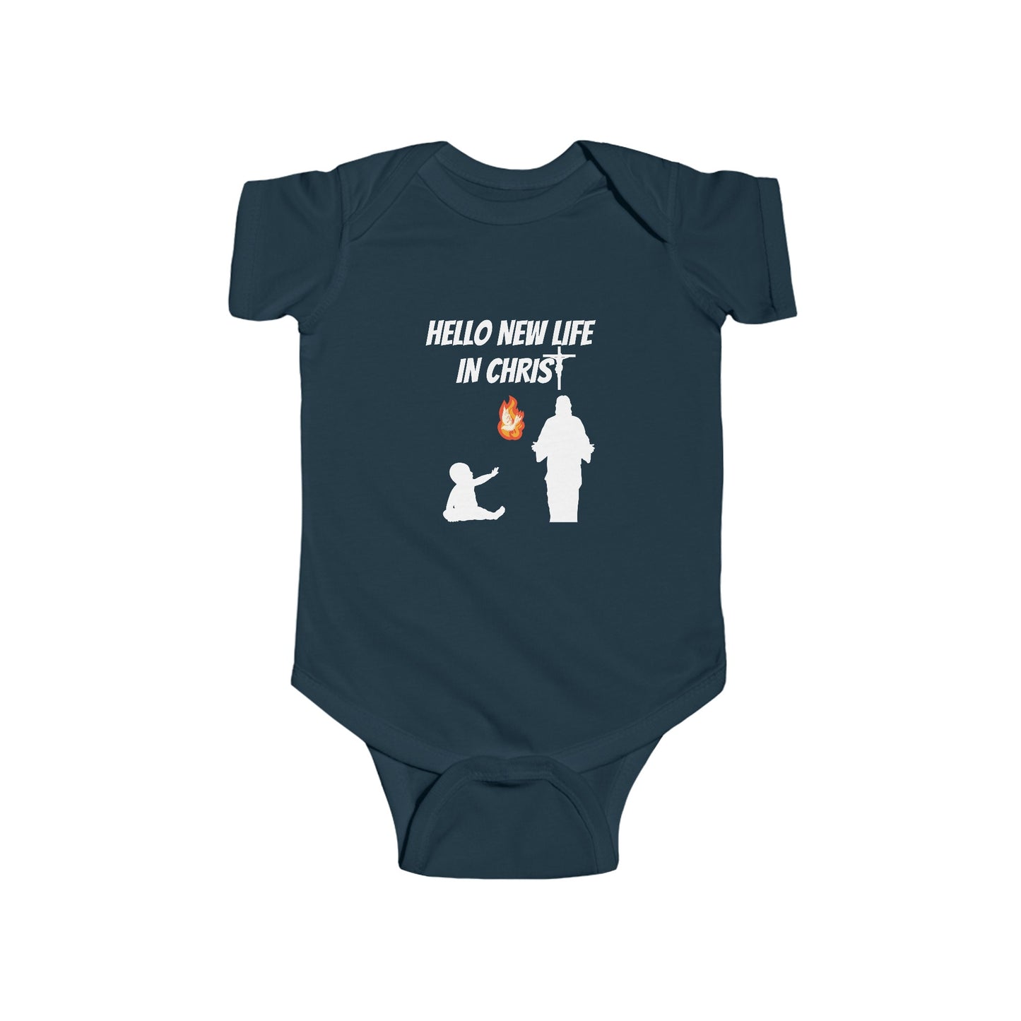 Hello New Life in Christ - Baptism | Boy & Girl Bodysuit