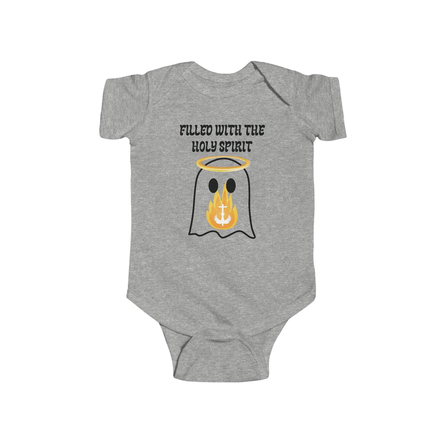 Filled With the Holy Spirit - Baptism | Boy & Girl Bodysuit