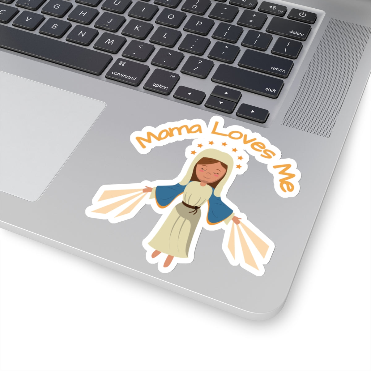 Mama Loves Me | Immaculate Conception | Kiss-Cut Sticker