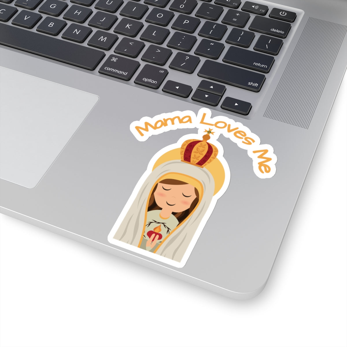 Mama Loves Me | Our Lady of Fatima | Kiss-Cut Sticker