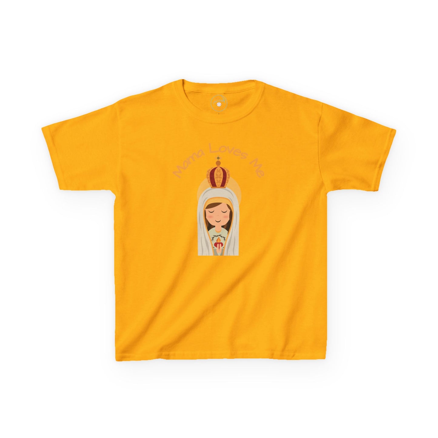 Mama Loves Me—Our Lady of Fatima | Big Kids Tee