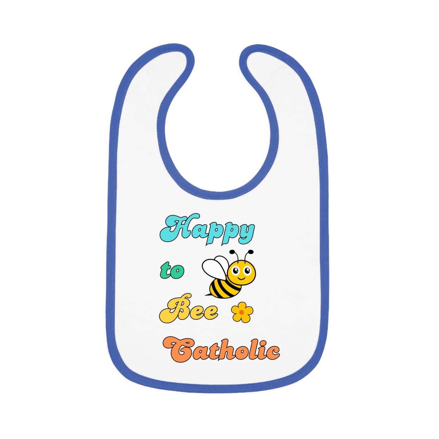 Happy to Bee Catholic | Boy & Girl Bib