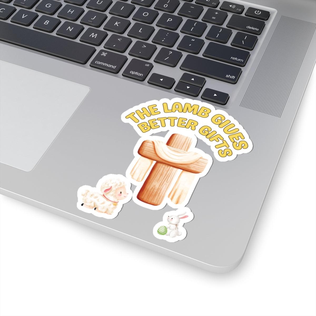Lamb Gives Better Gifts - Easter | Kiss-Cut Sticker