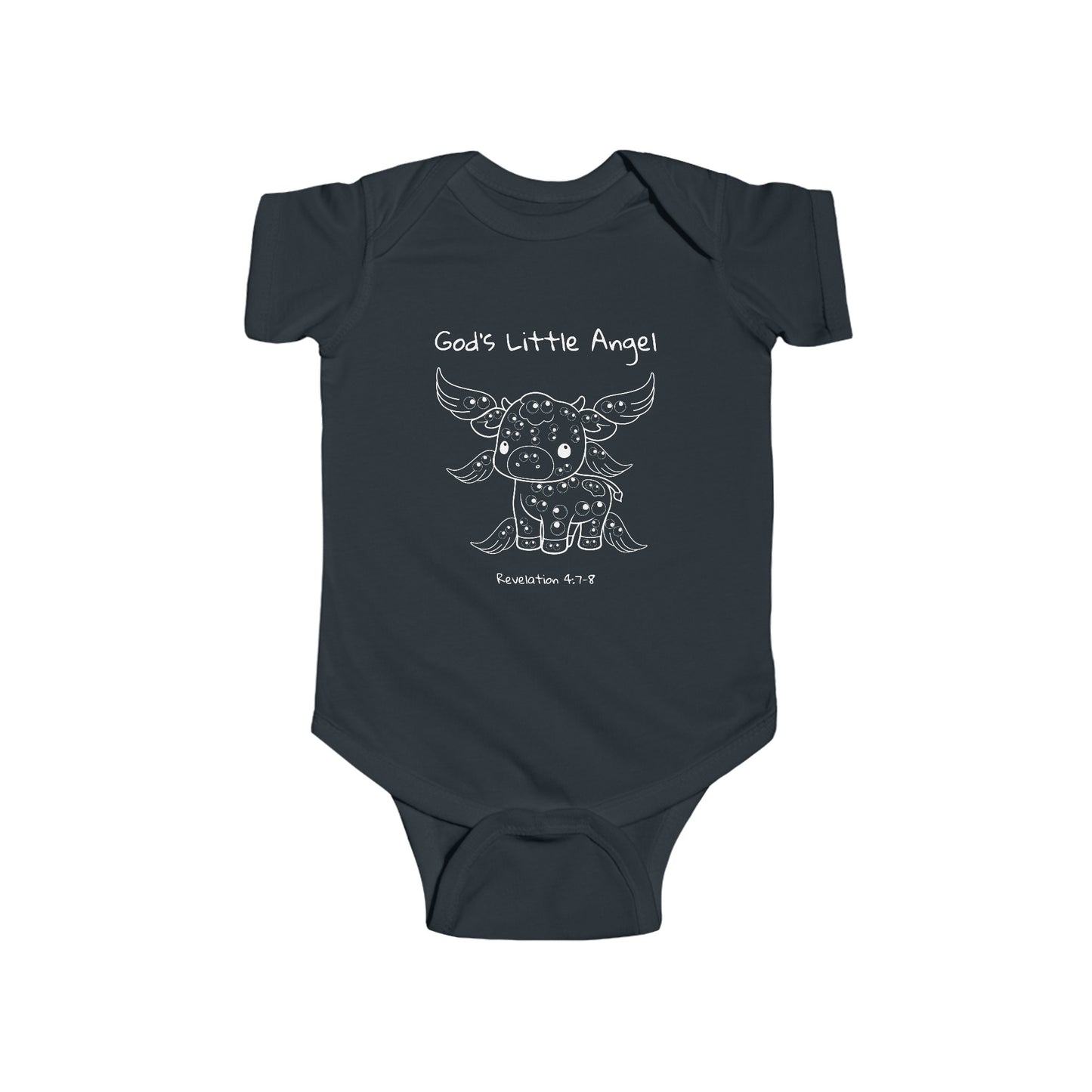 God's Little Angel-Cow | Boy & Girl Bodysuit