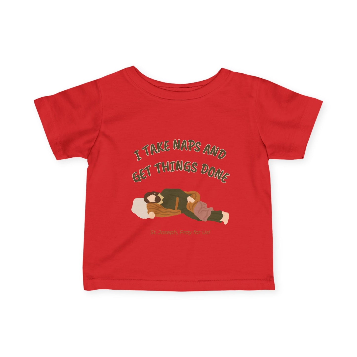 St. Joseph - Take Naps | Baby Tee