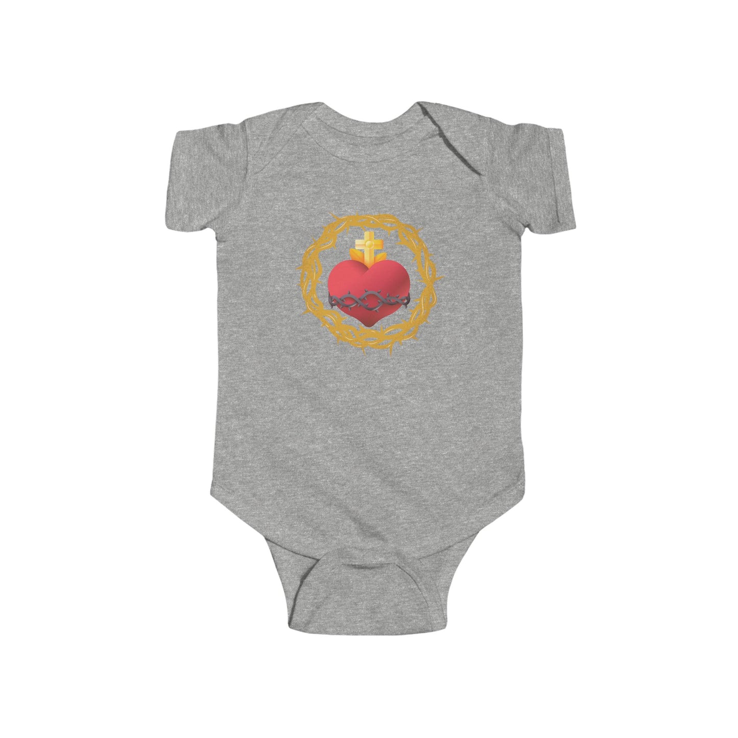 Sacred Heart of Jesus | Boy & Girl Bodysuit