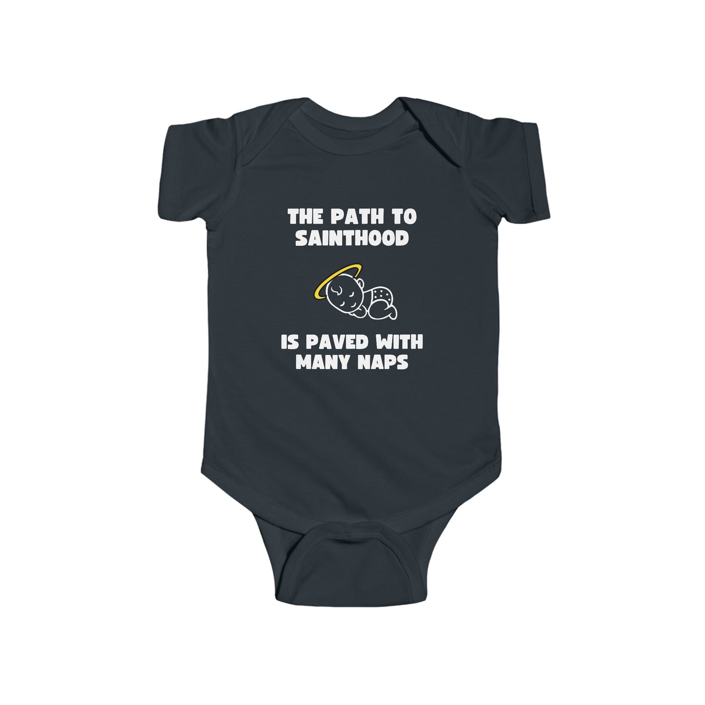 The Path to Sainthood Is Paved With Many Naps | Boy & Girl Bodysuit