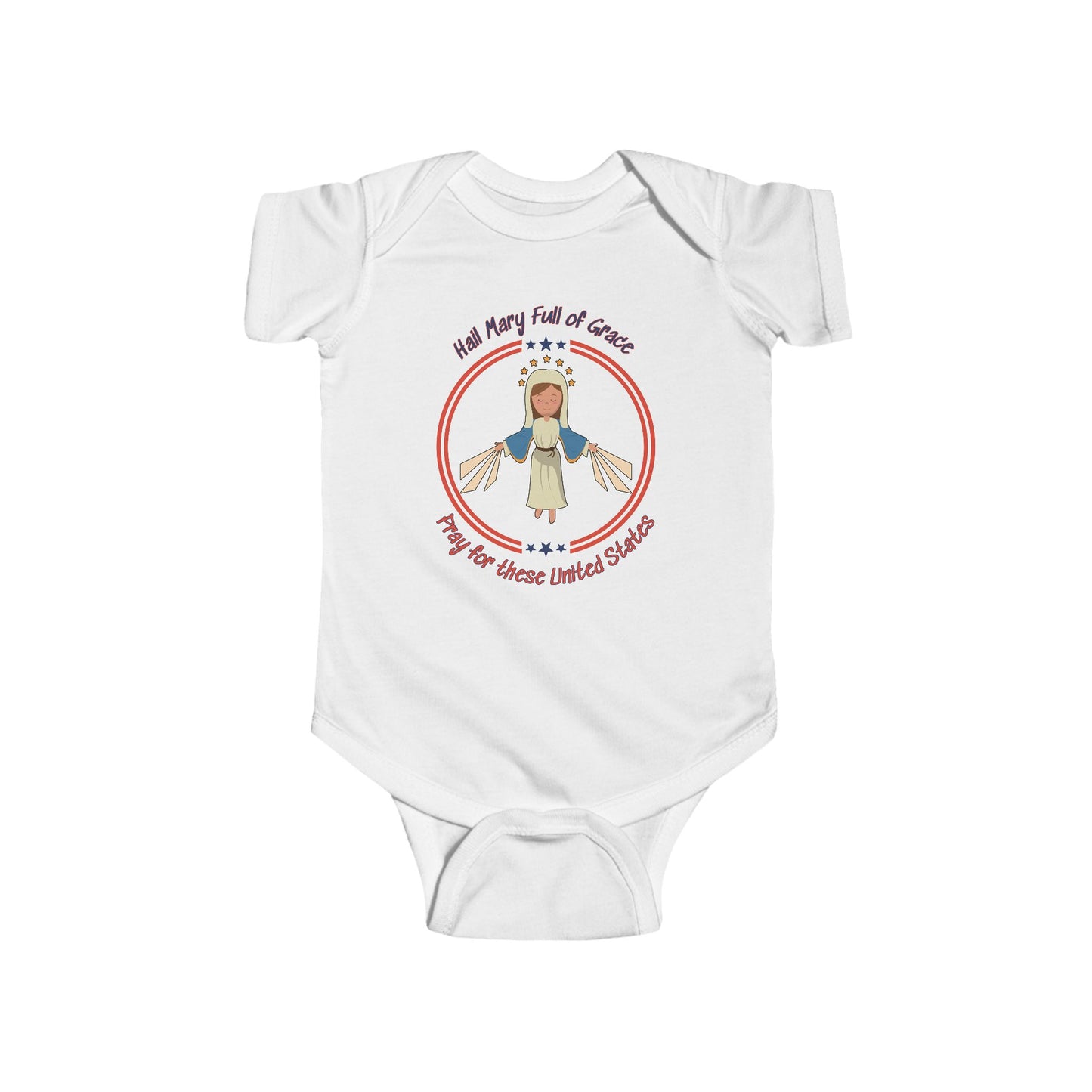 Immaculate Conception - Patroness of the USA | Boy & Girl Bodysuit