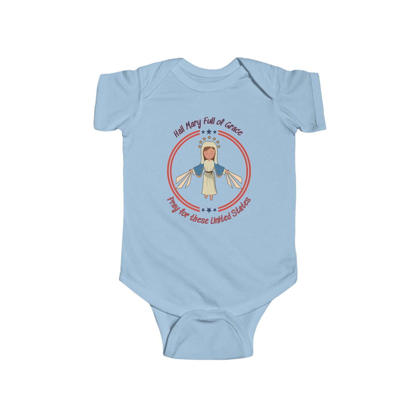 Immaculate Conception - Patroness of the USA | Boy & Girl Bodysuit