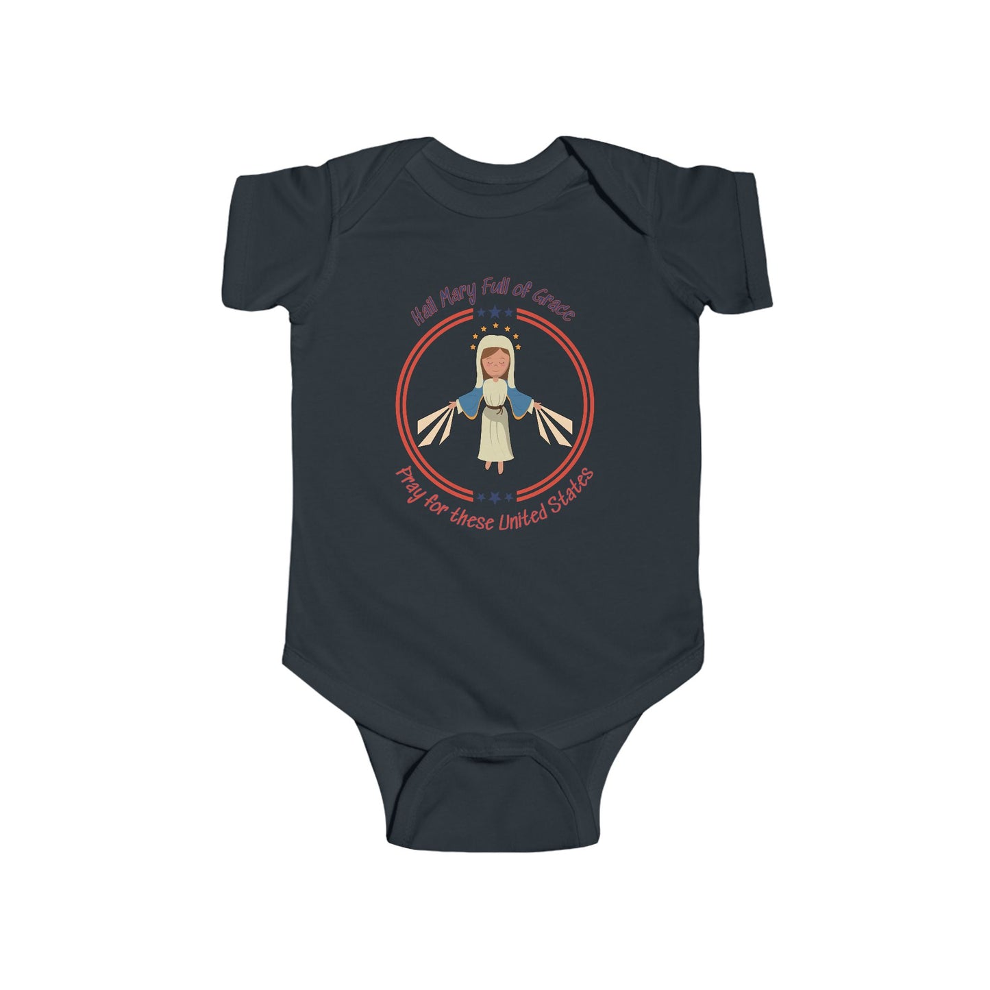 Immaculate Conception - Patroness of the USA | Boy & Girl Bodysuit