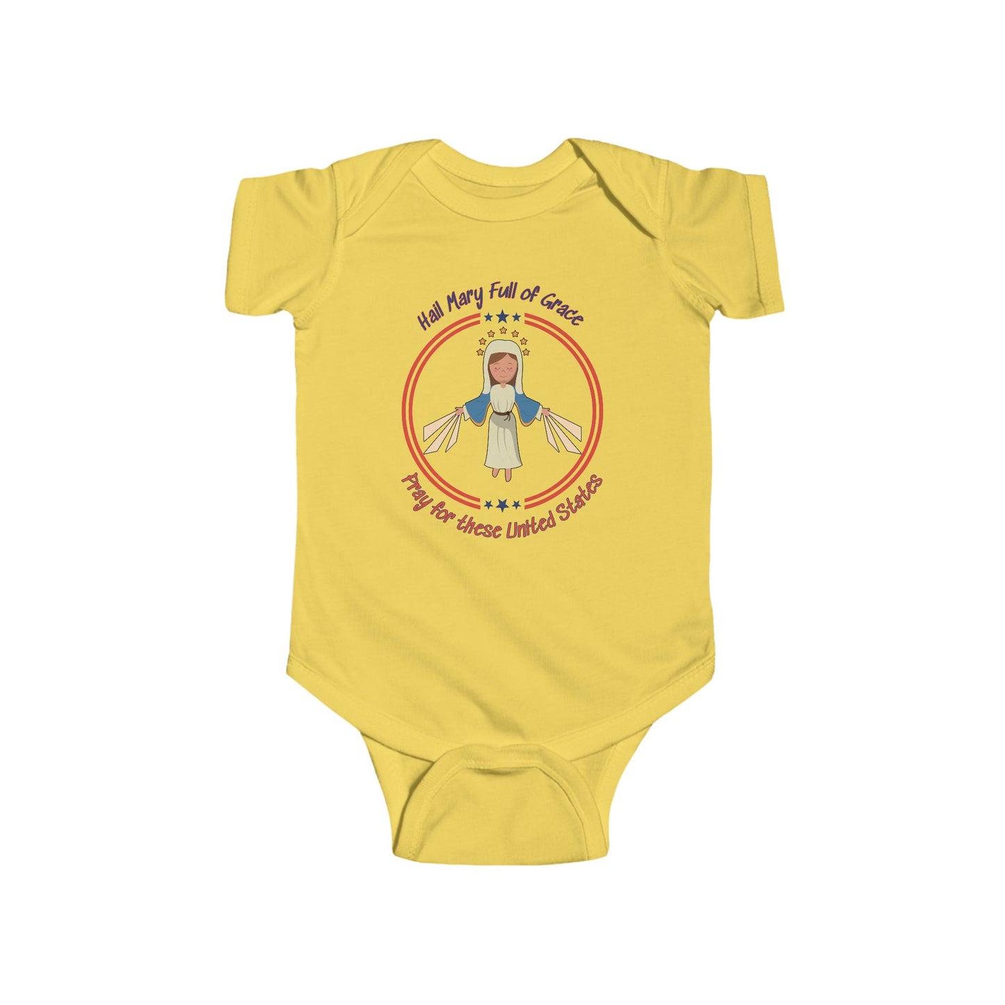 Immaculate Conception - Patroness of the USA | Boy & Girl Bodysuit