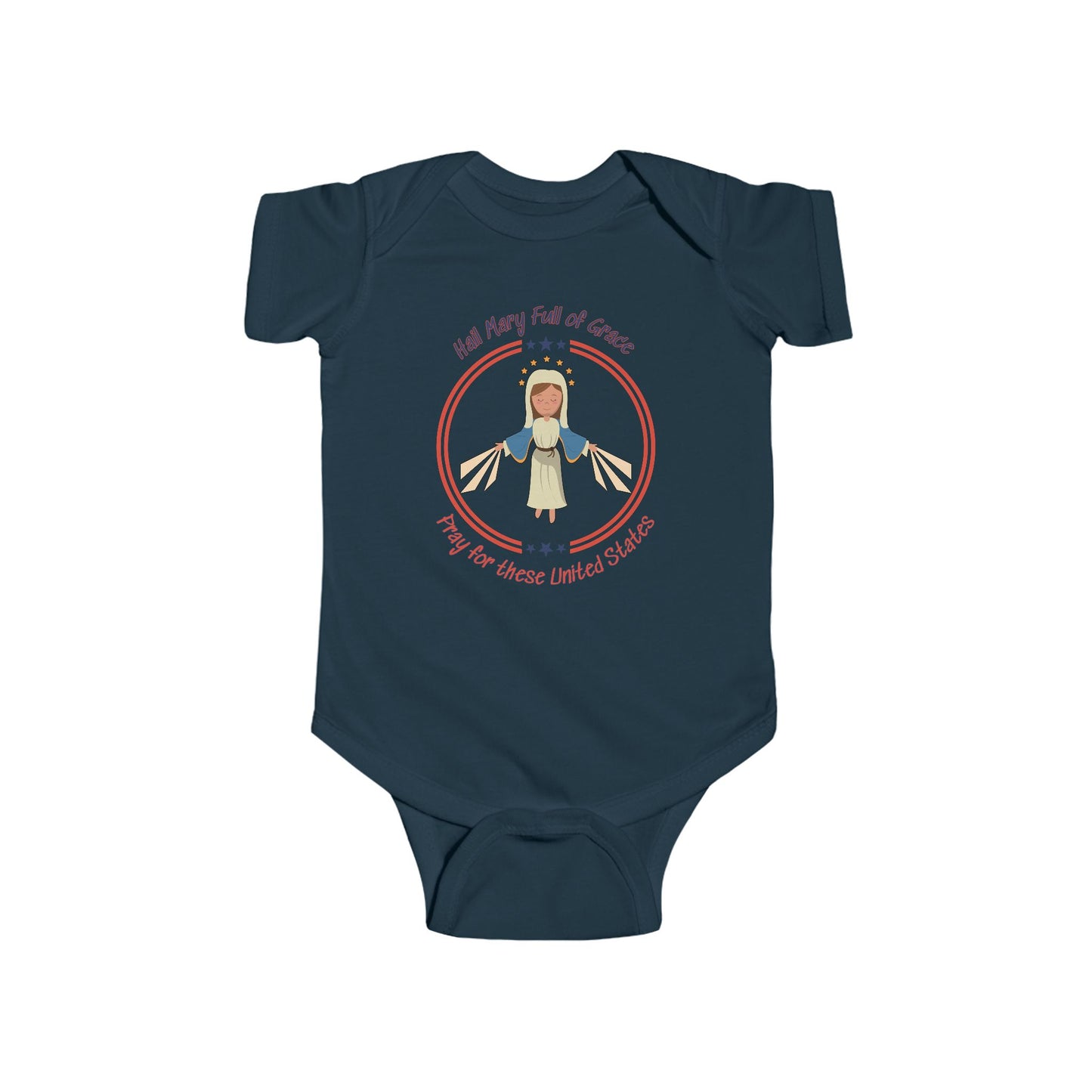 Immaculate Conception - Patroness of the USA | Boy & Girl Bodysuit