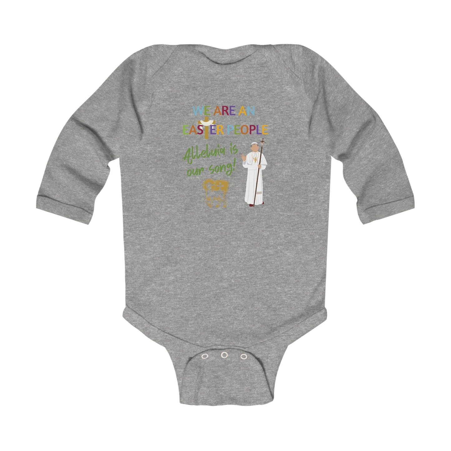 We Are an Easter People | Boy & Girl Long Sleeve Bodysuit