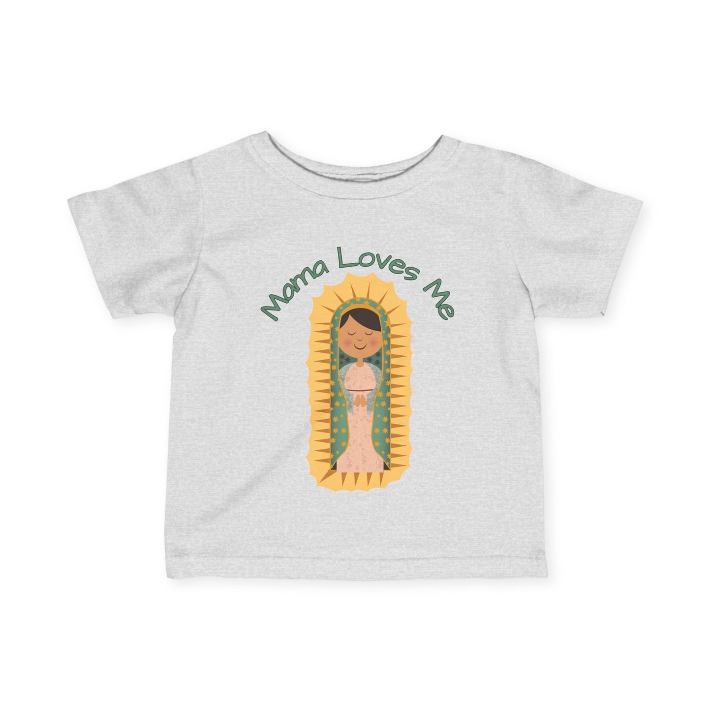 Mama Loves Me | Our Lady of Guadalupe | Baby Tee