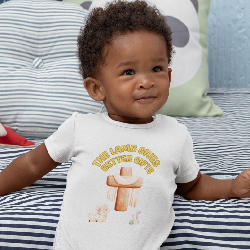 Lamb Gives Better Gifts - Easter | Boy & Girl Bodysuit