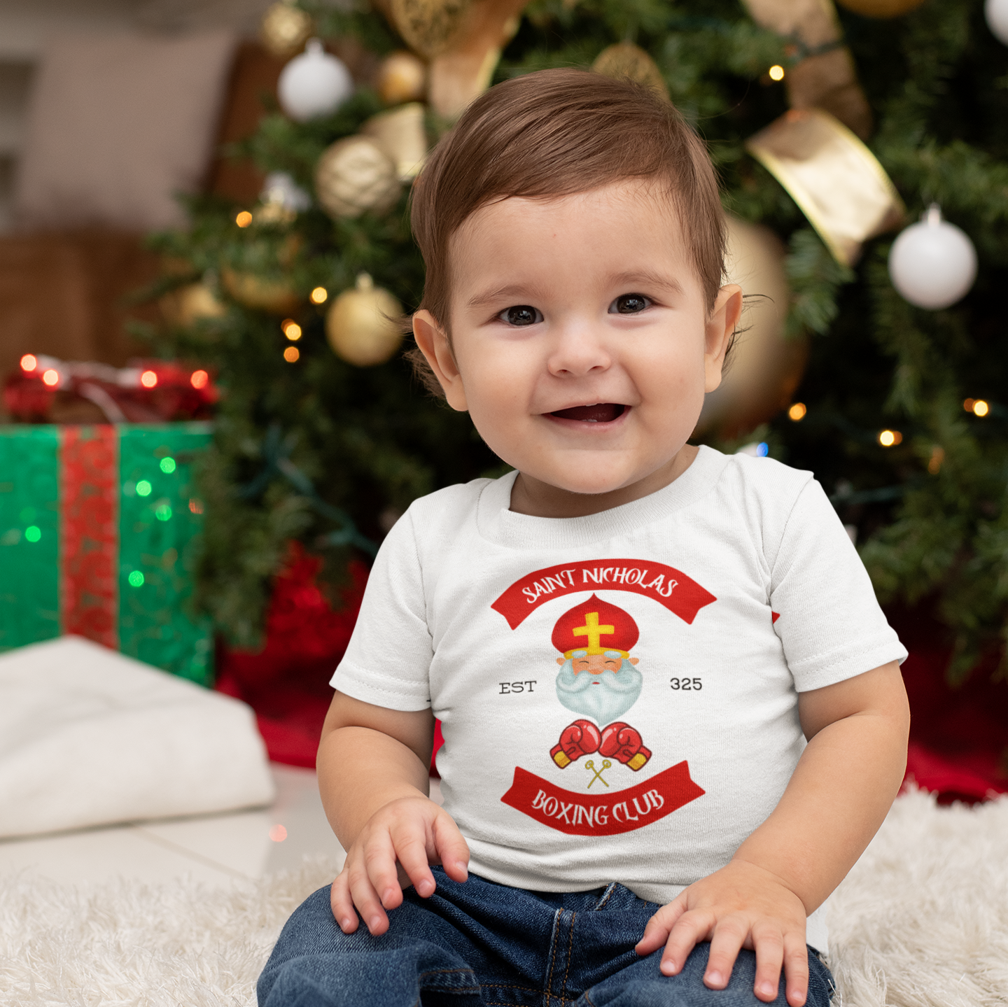 Saint Nicholas Boxing Club | Boy & Girl Bodysuit